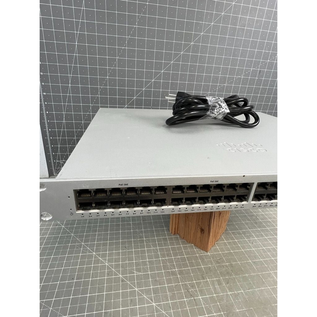 Cisco Meraki MS225-48FP-HW 48-Port Gigabit Ethernet Switch Working Condition