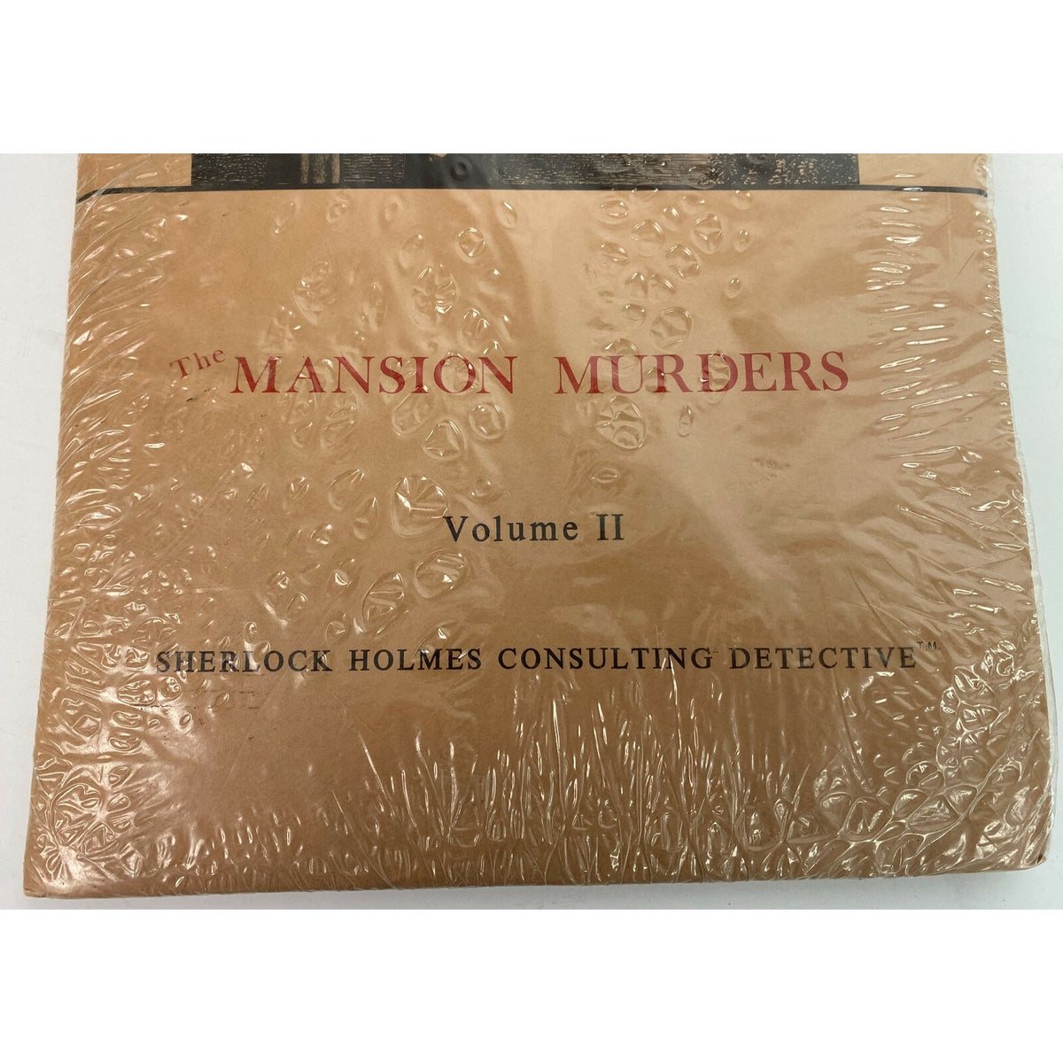Sherlock Holmes Consulting Detective The Mansion Murders Volume II Sleuth Publications Sealed Board Game