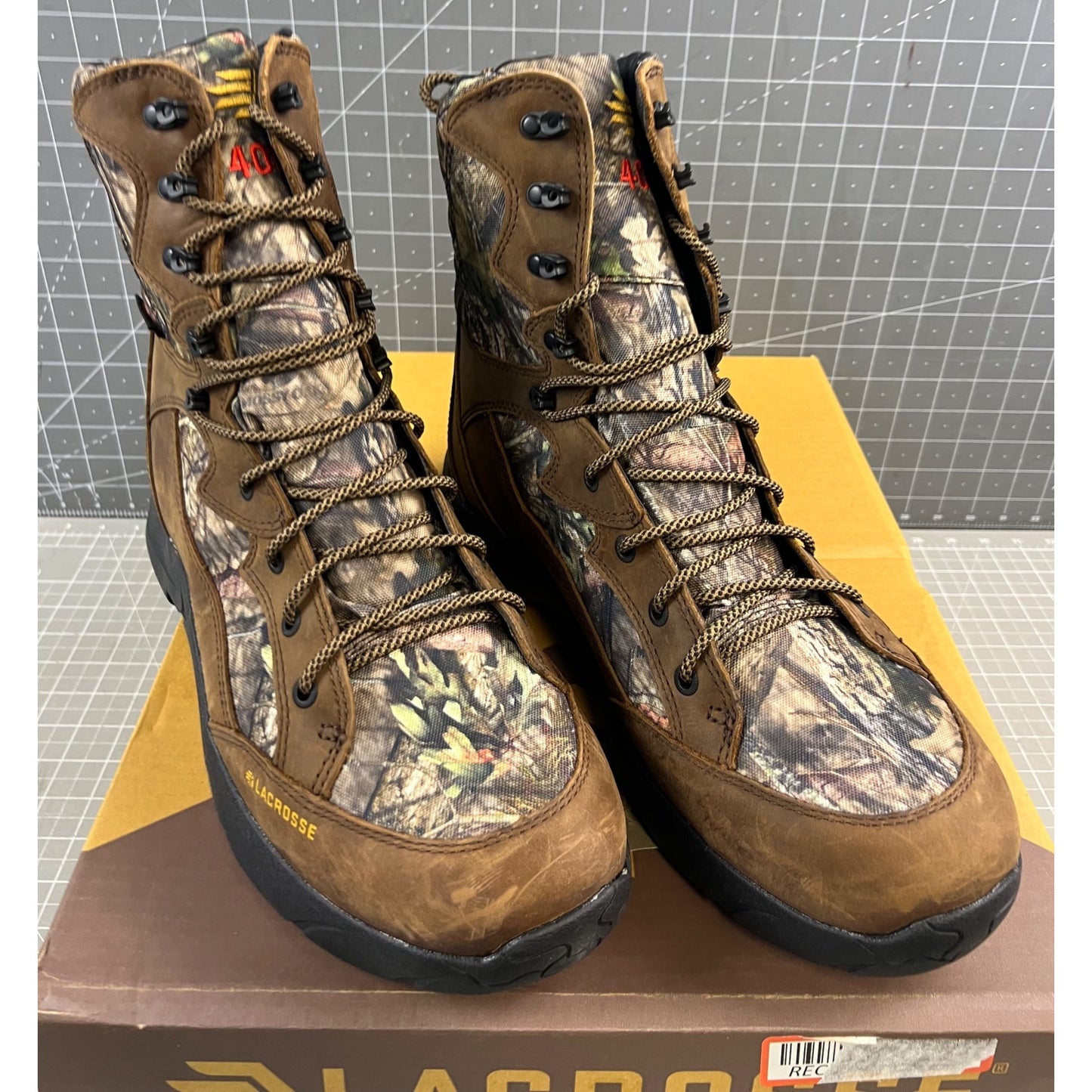 LaCrosse 8" Clear Shot 400G Waterproof Insulated Hunting Boots Size 14 New