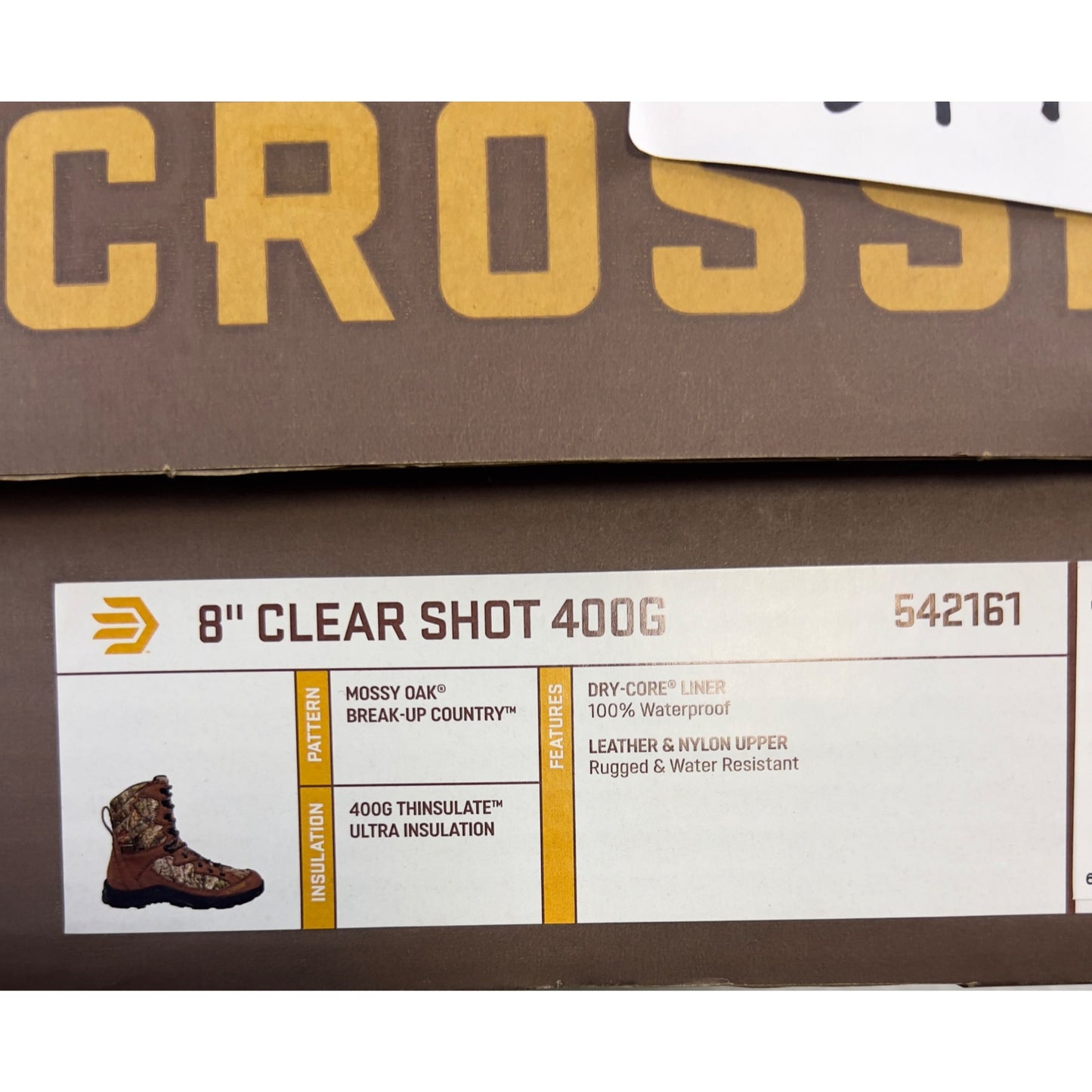 LaCrosse 8" Clear Shot 400G Waterproof Insulated Hunting Boots Size 14 New