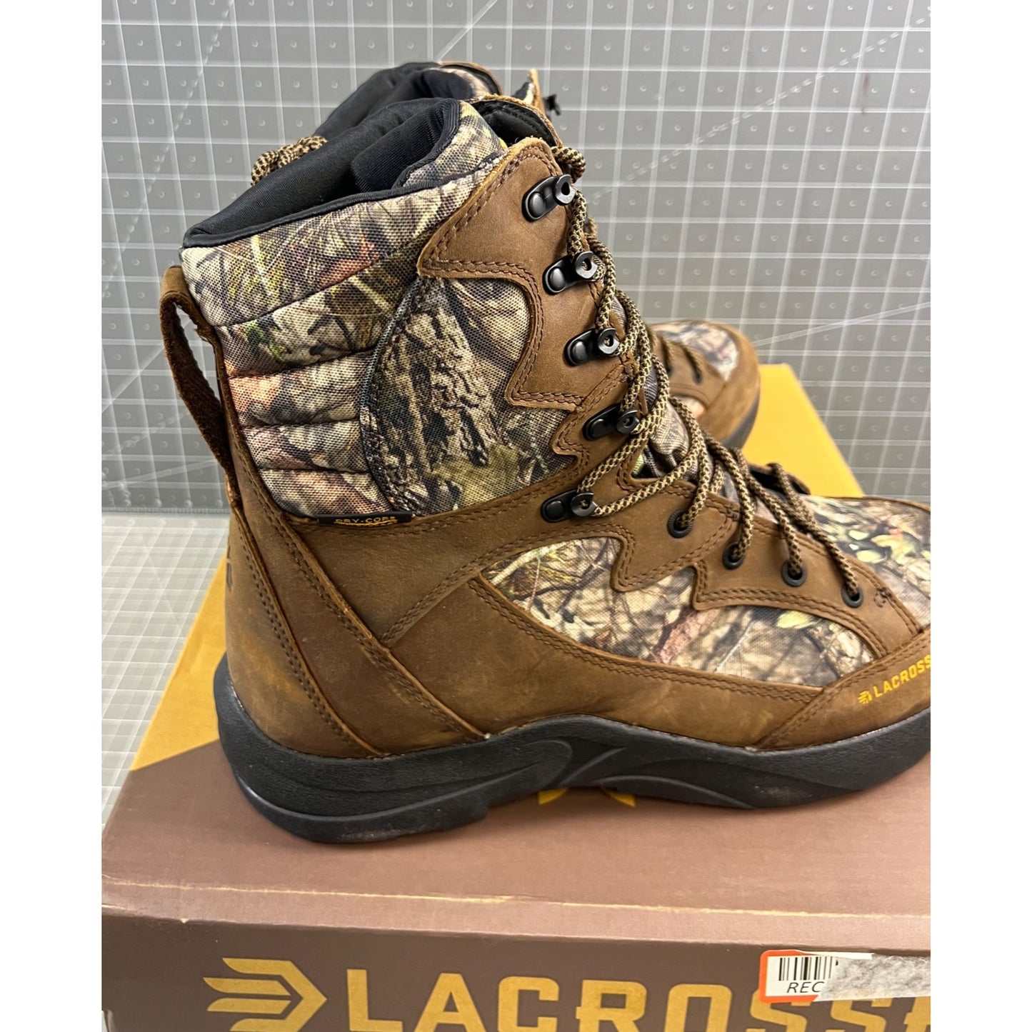 LaCrosse 8" Clear Shot 400G Waterproof Insulated Hunting Boots Size 14 New