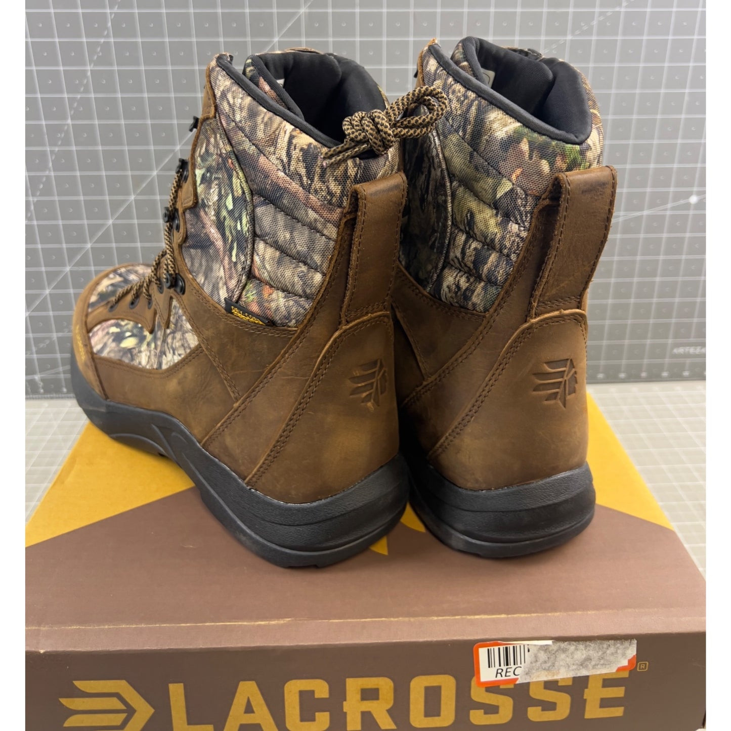 LaCrosse 8" Clear Shot 400G Waterproof Insulated Hunting Boots Size 14 New
