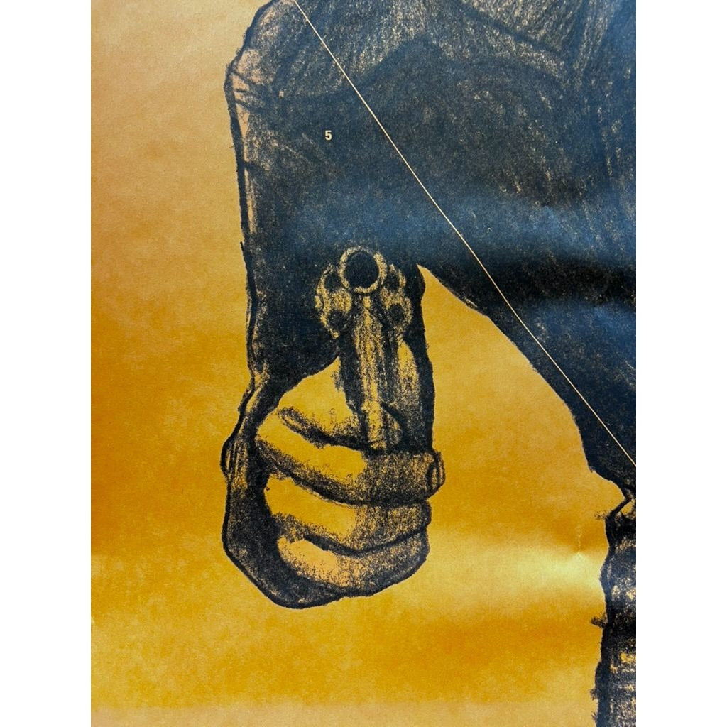 Vintage Utah Highway Patrol Training Poster 34" X 23" Target 1970’s
