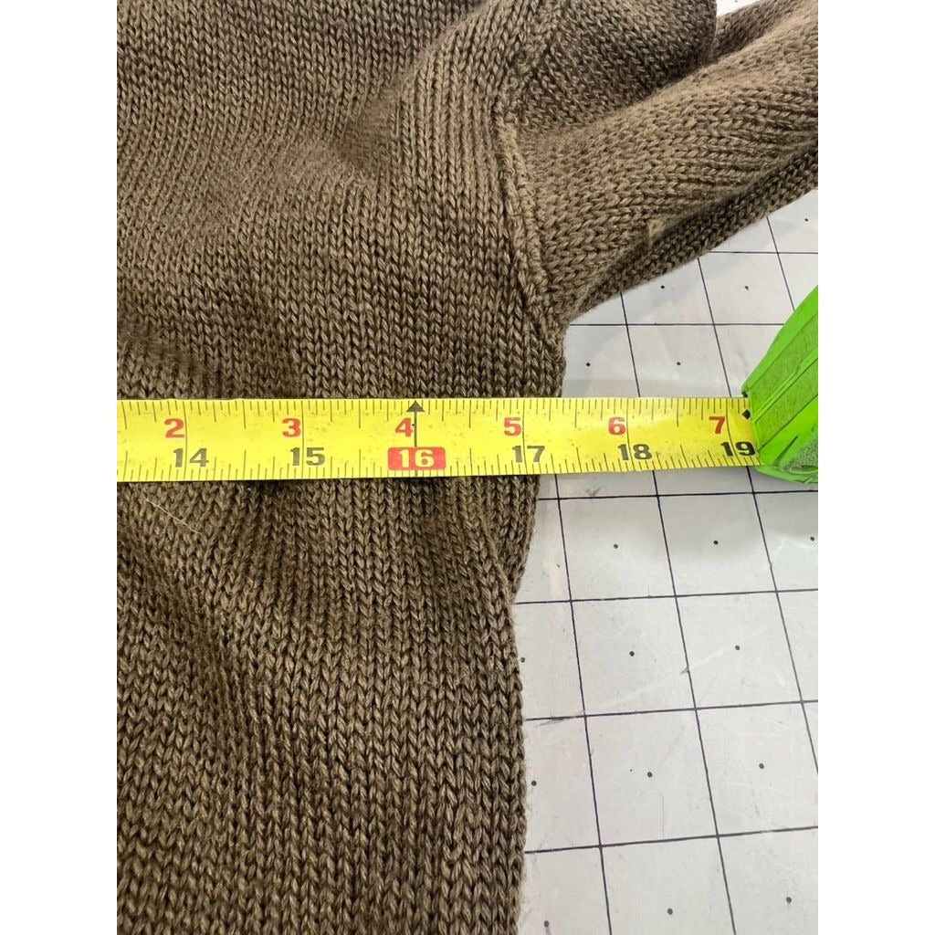 Vintage Military Wool Pullover Sweater Men's Large US Military SEBO Knitwear