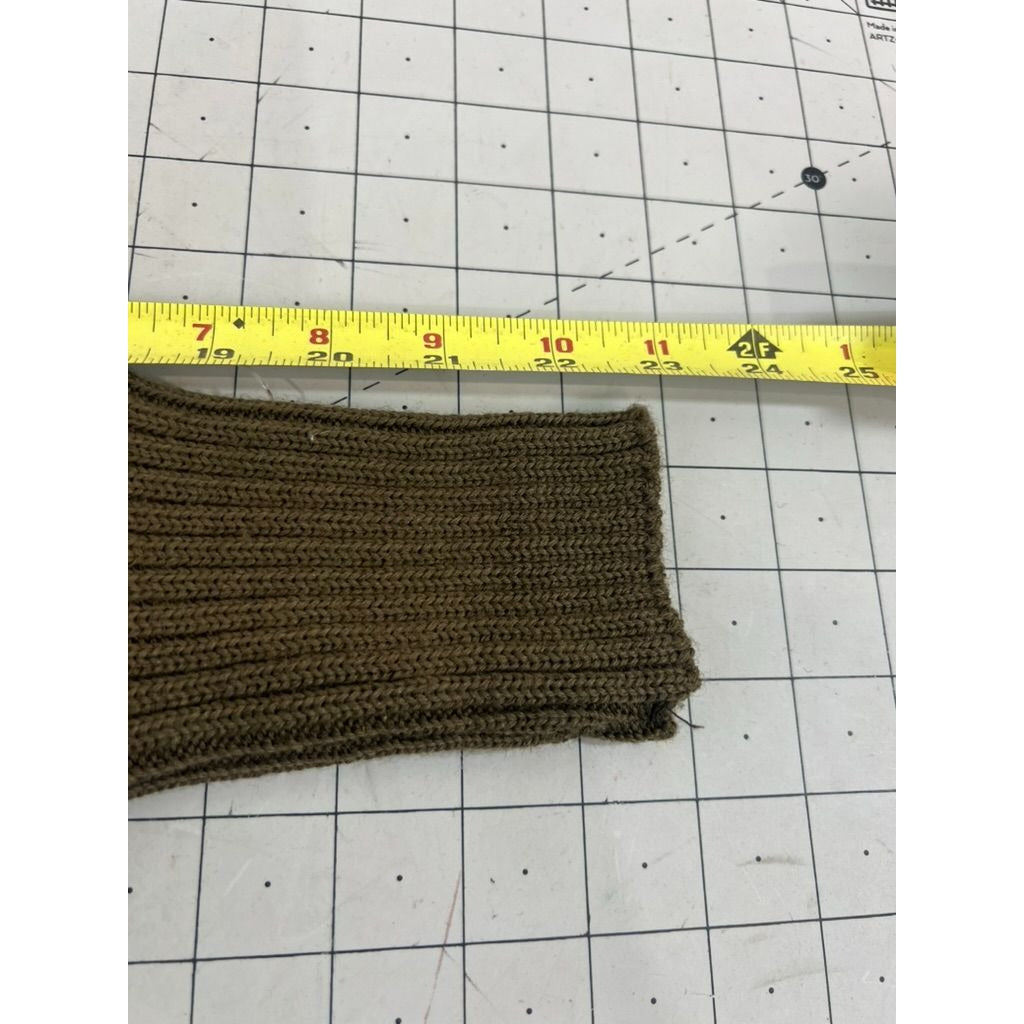 Vintage Military Wool Pullover Sweater Men's Large US Military SEBO Knitwear