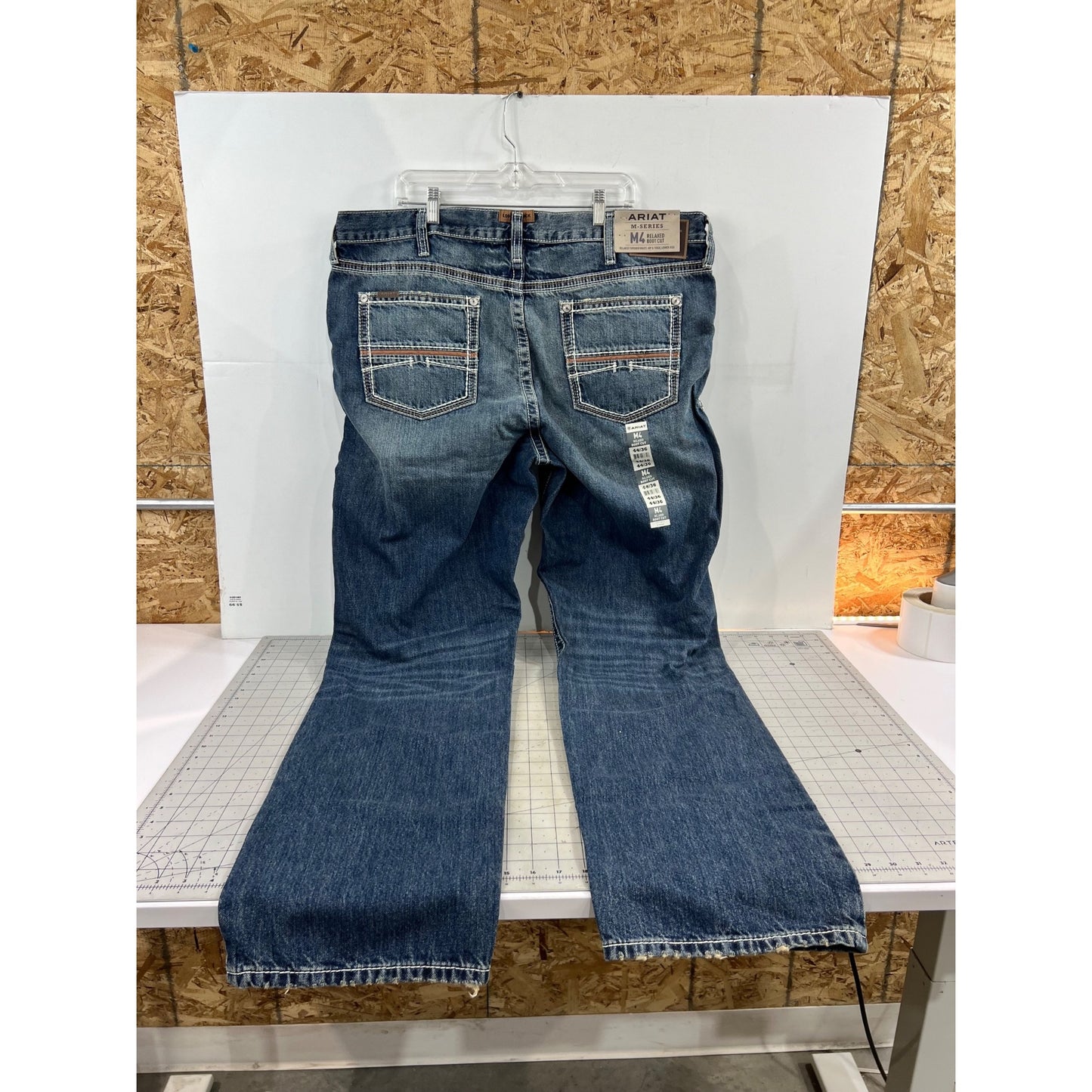 Men's Ariat M4 Coltrane Relaxed Fit Bootcut Jeans Durango 44x36 New