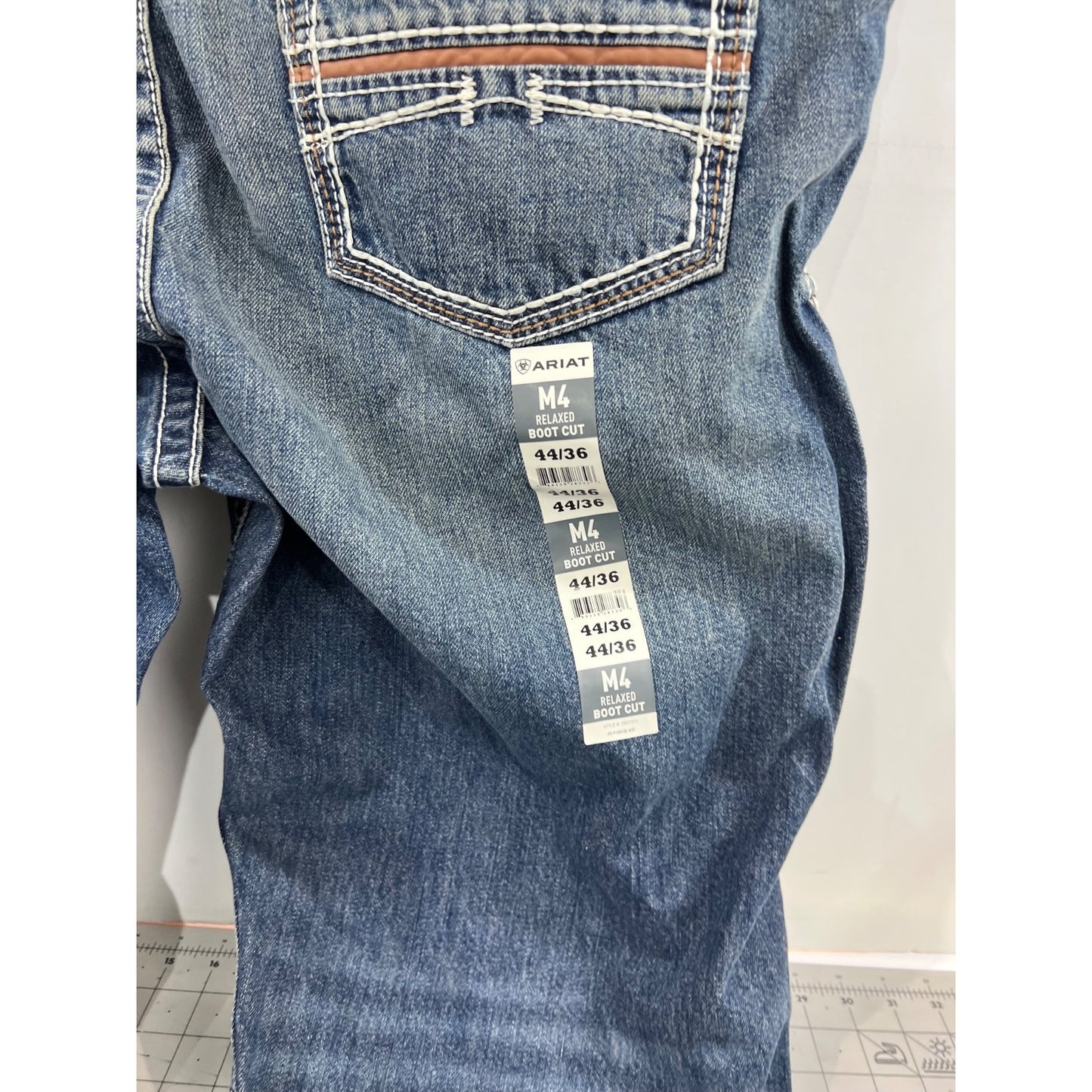 Men's Ariat M4 Coltrane Relaxed Fit Bootcut Jeans Durango 44x36 New