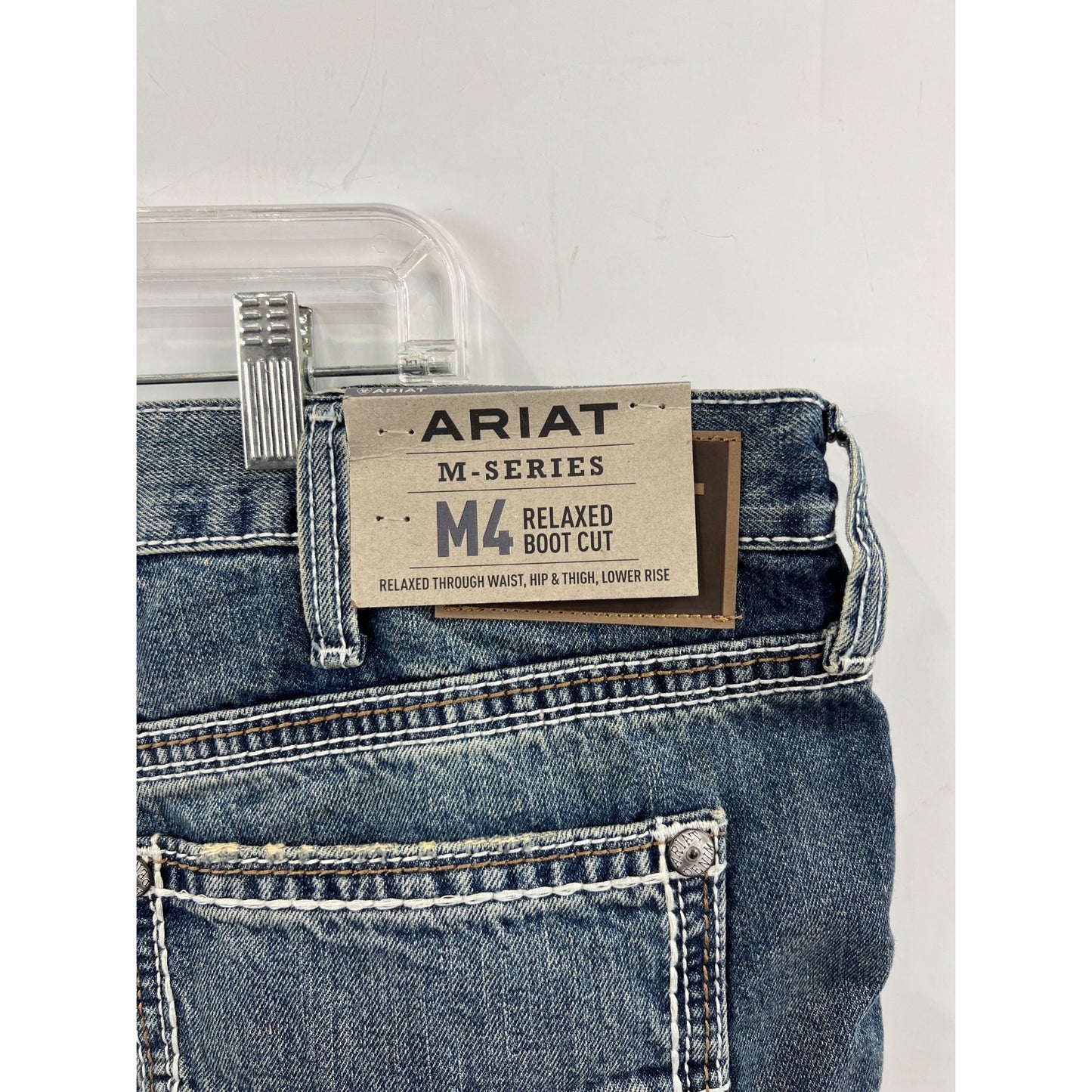 Men's Ariat M4 Coltrane Relaxed Fit Bootcut Jeans Durango 44x36 New