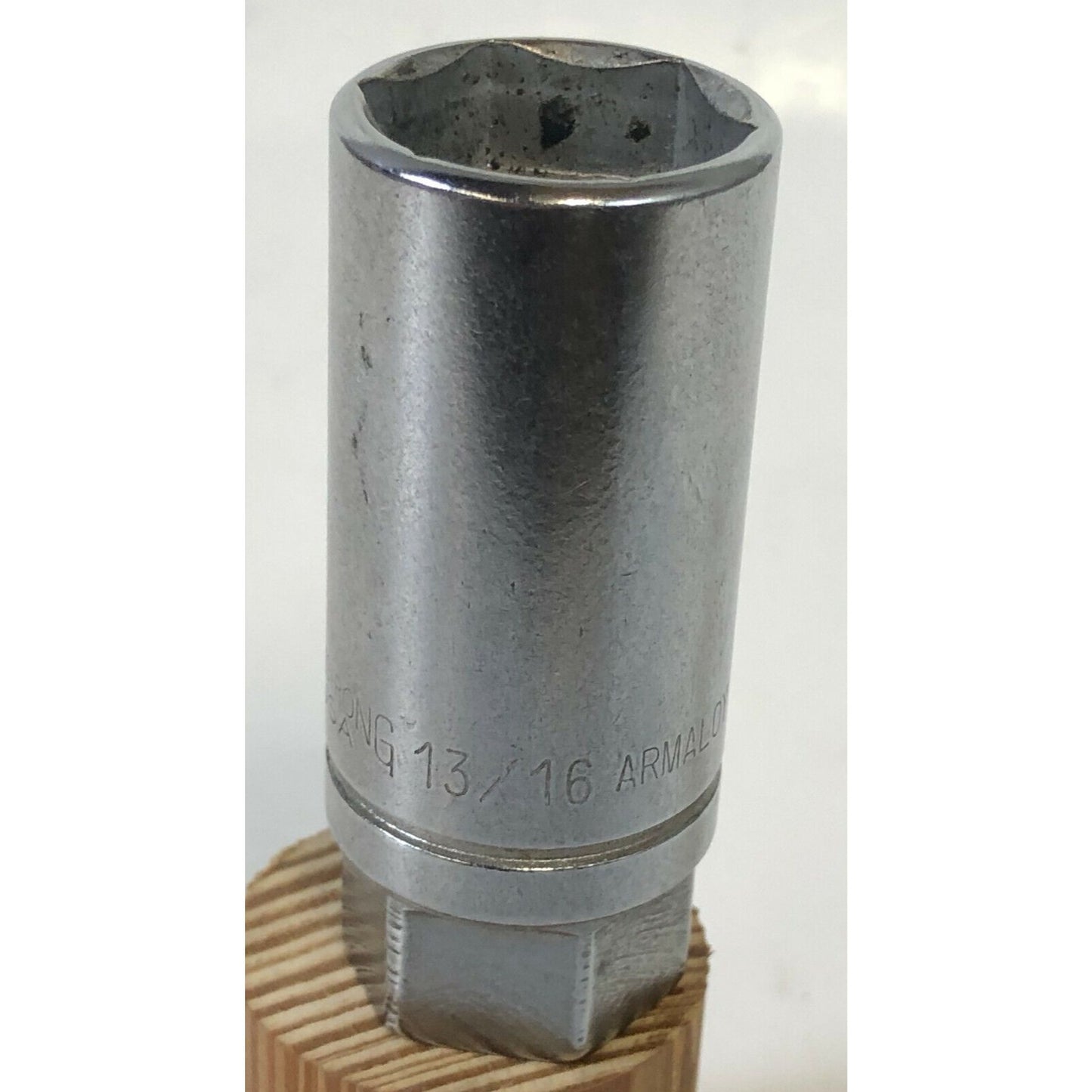 Armstrong SD-626R 13/16" Socket 1/2" Drive 6 Pt. Deep Hex Chrome Tool