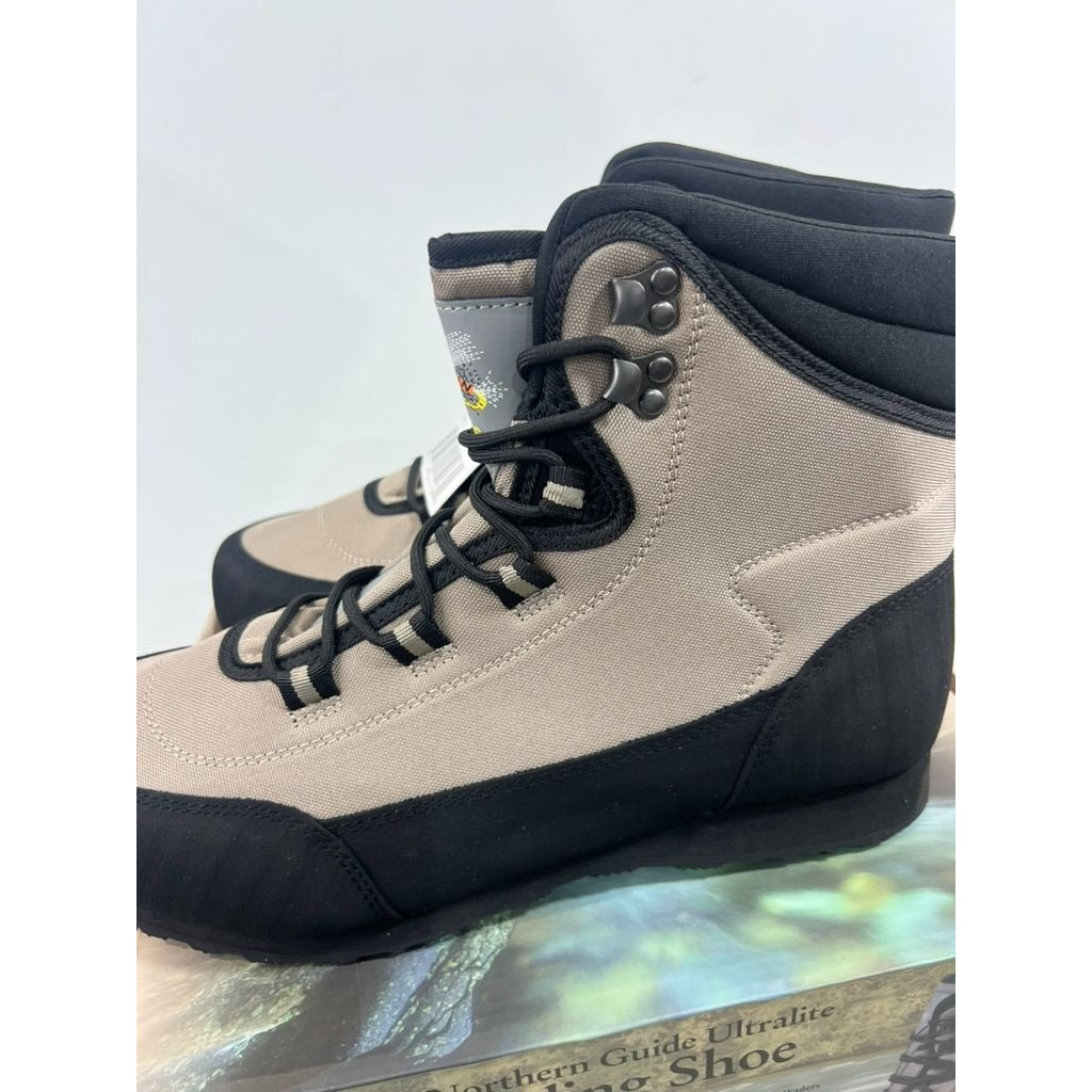 Caddis Men's Northern Guide Ultralite Cleated Wading Boots - Taupe Sz. 13 New