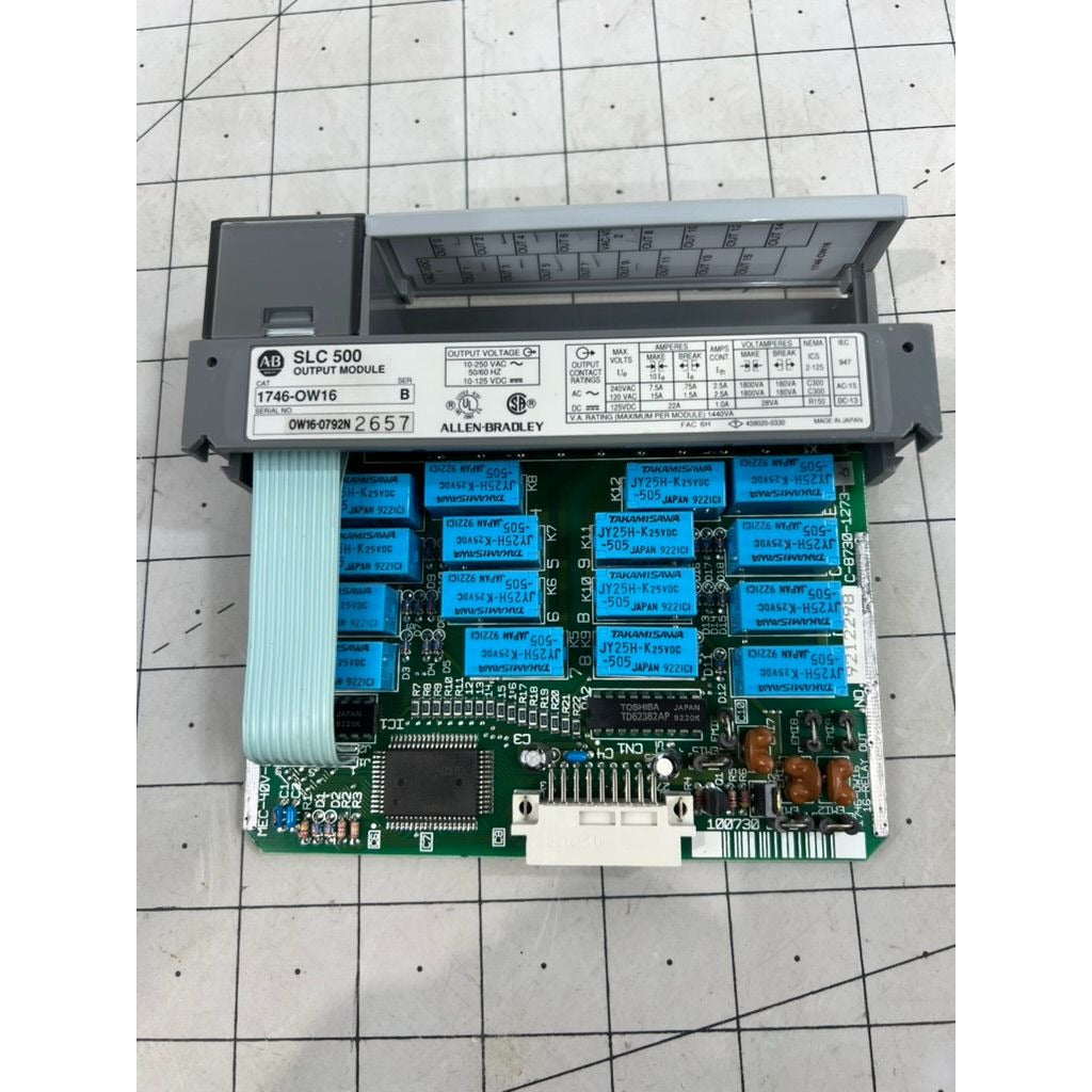 Allen-Bradley SLC 500 1746-OW16 16-Point Digital Output Module Series B