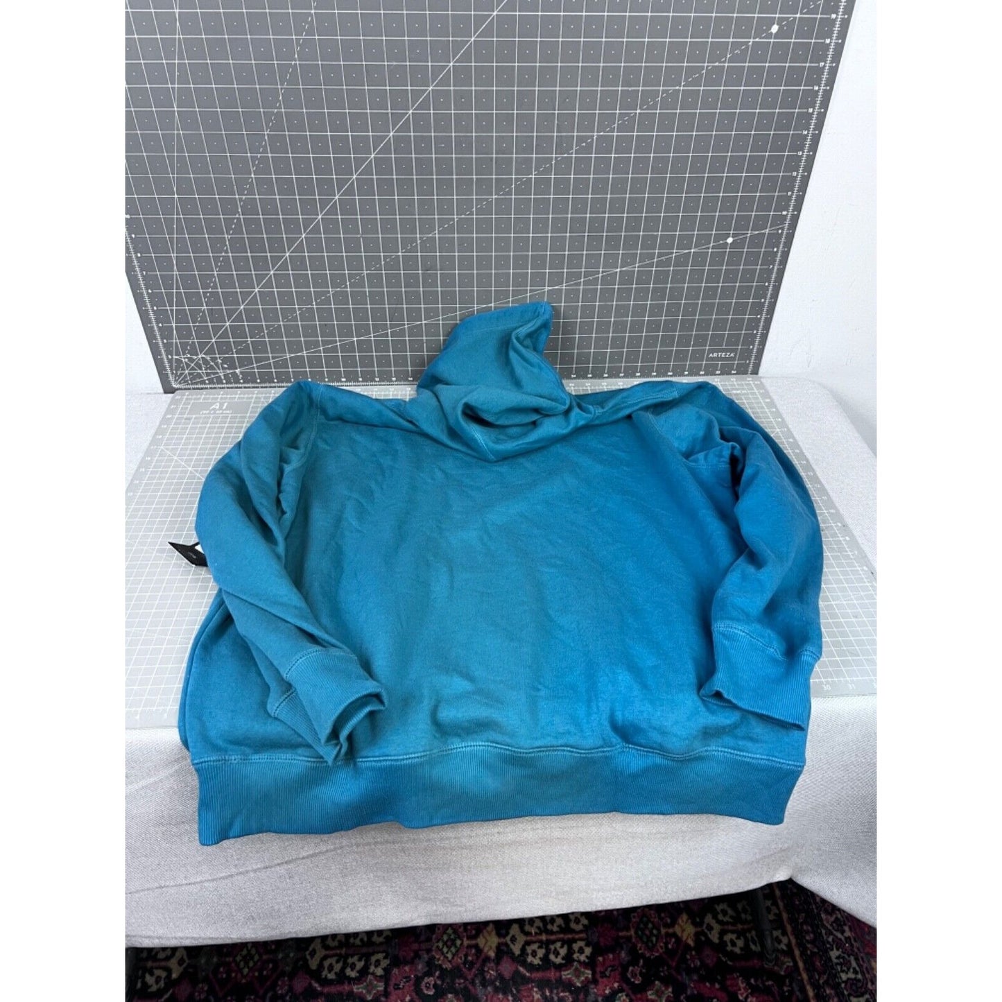 Mountain Hardwear Men's MHW Logo Hoodie Sz. M Blue Cotton Blend New NWT