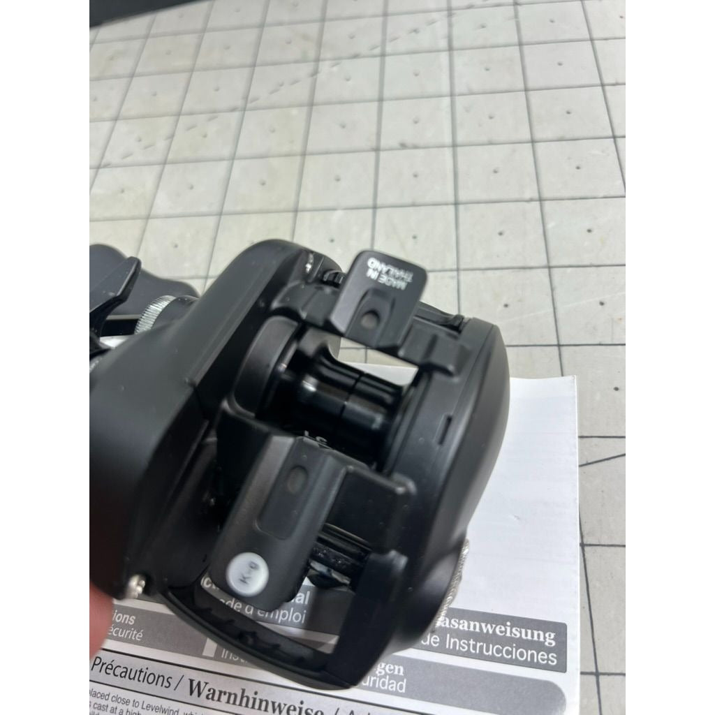 Daiwa Tatula TW 150L Left-Hand Baitcasting Reel Black With Box & Manual