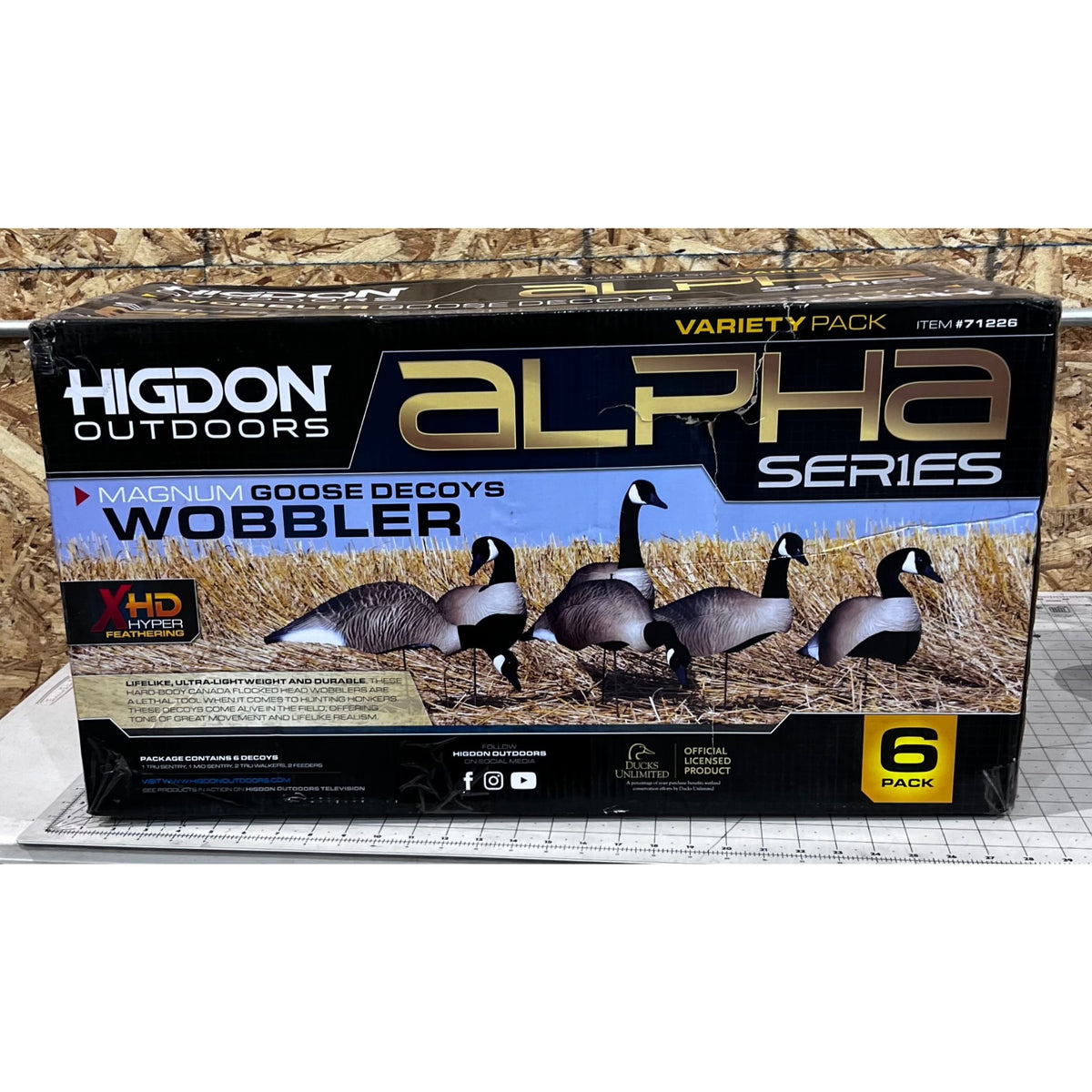 Higdon Alpha Wobbler, Magnum Canada Full Form Shell Variety Pack (6pk)