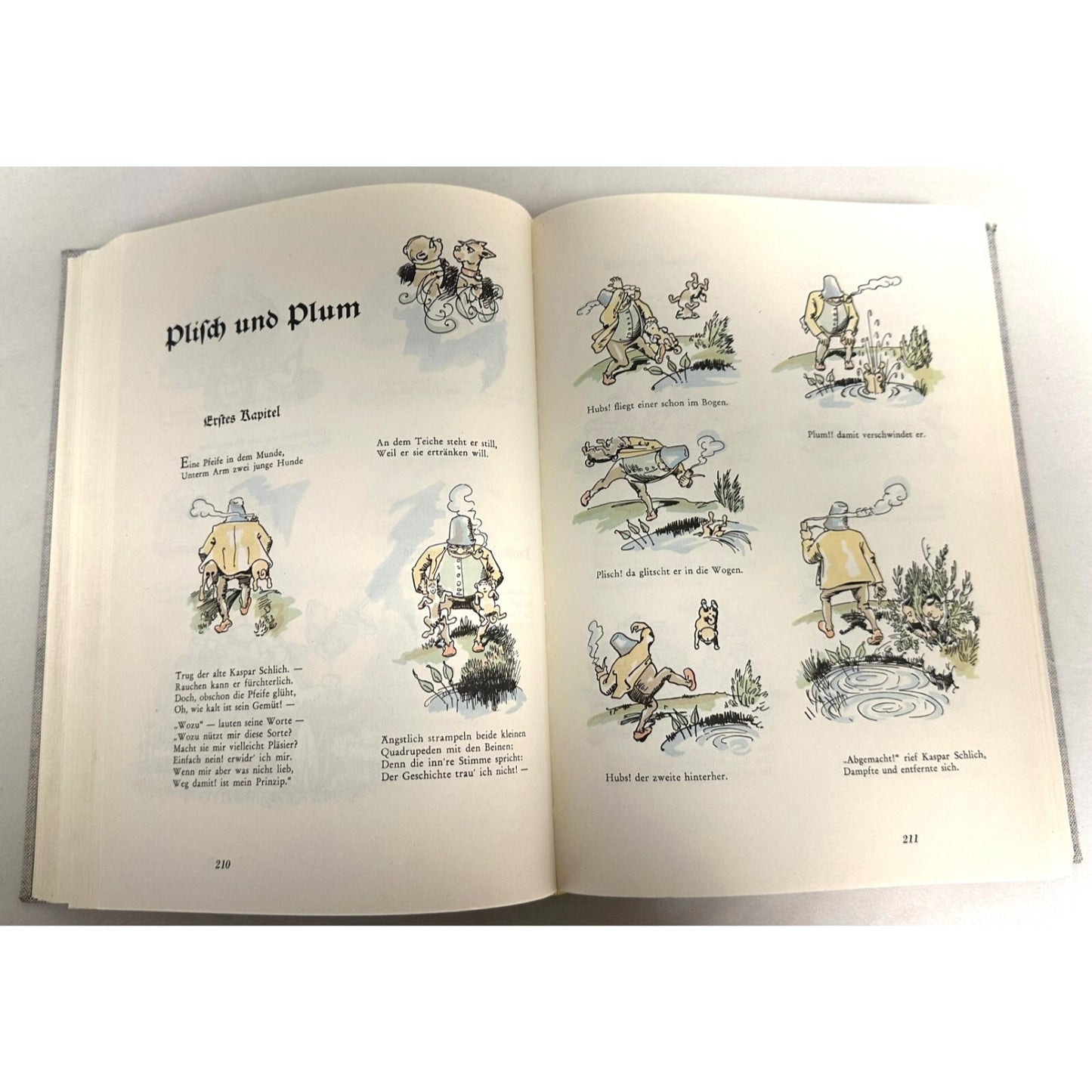 Das Grosse Wilhelm Busch Hausbuch German Edition 1961 Hardcover By Sud-West Verlag Munich