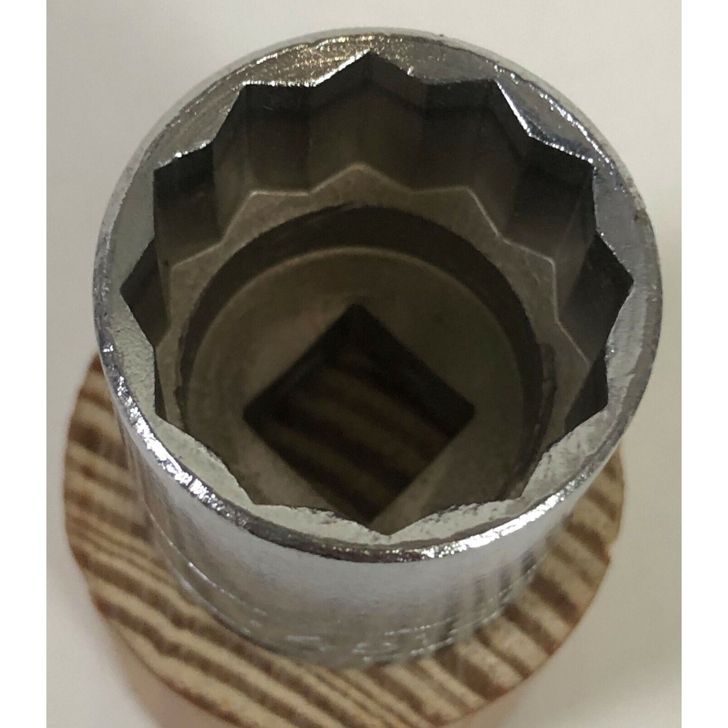 S-K Tools 45126 3/8" Dr. 13/16" 12pt SAE Chrome Socket SK New