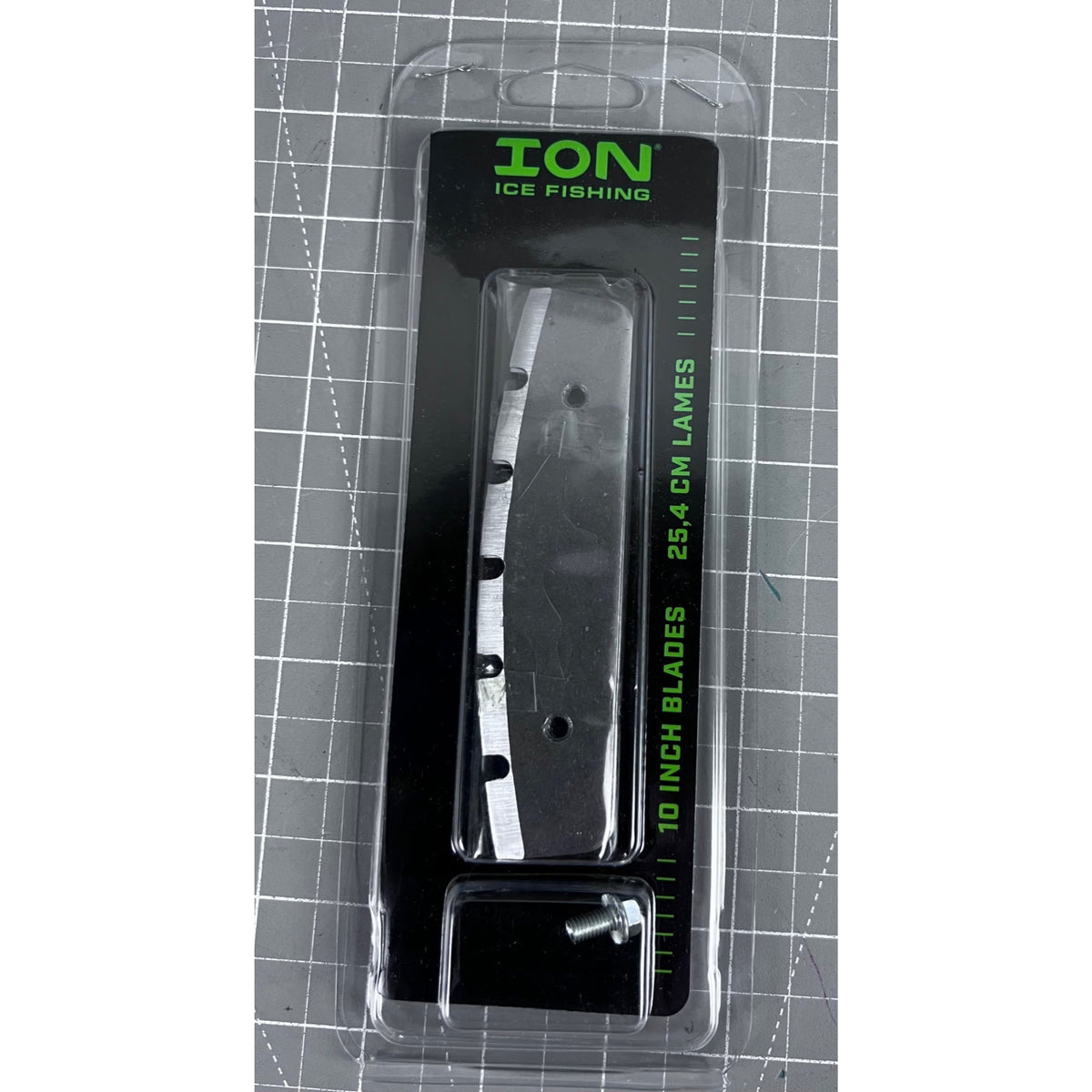 ION 10-Inch Replacement Blades Only New Ice Fishing Auger Blade