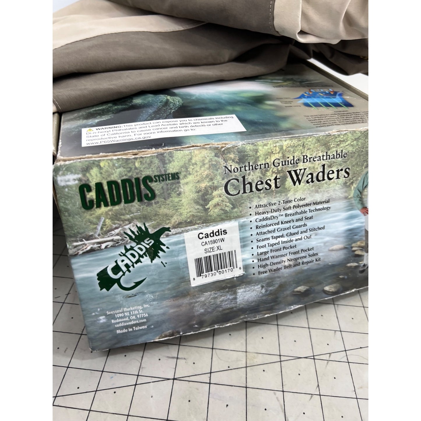 Caddis Northern Guide Breathable Wader Men’s  Standard XL New CA15901W