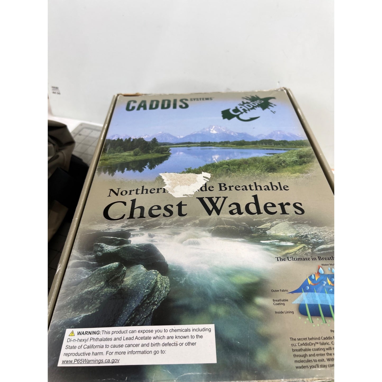 Caddis Northern Guide Breathable Wader Men’s  Standard XL New CA15901W