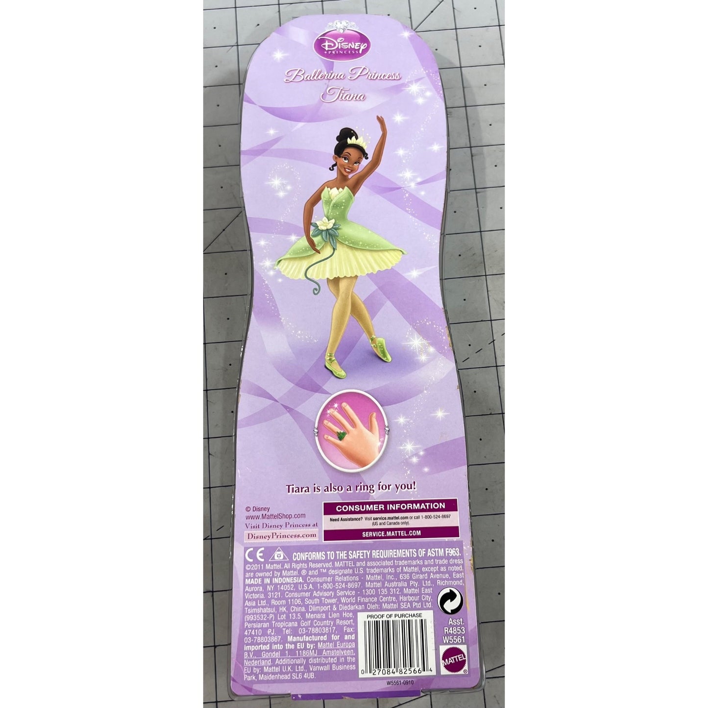 Disney Princess Ballerina Princess Tiara Doll New R4853 W5561