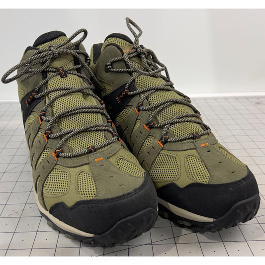 Merrell Men's Accentor 3 Waterproof Mid Hiking Boots Olive/Herb Sz. 13 W(EE) New