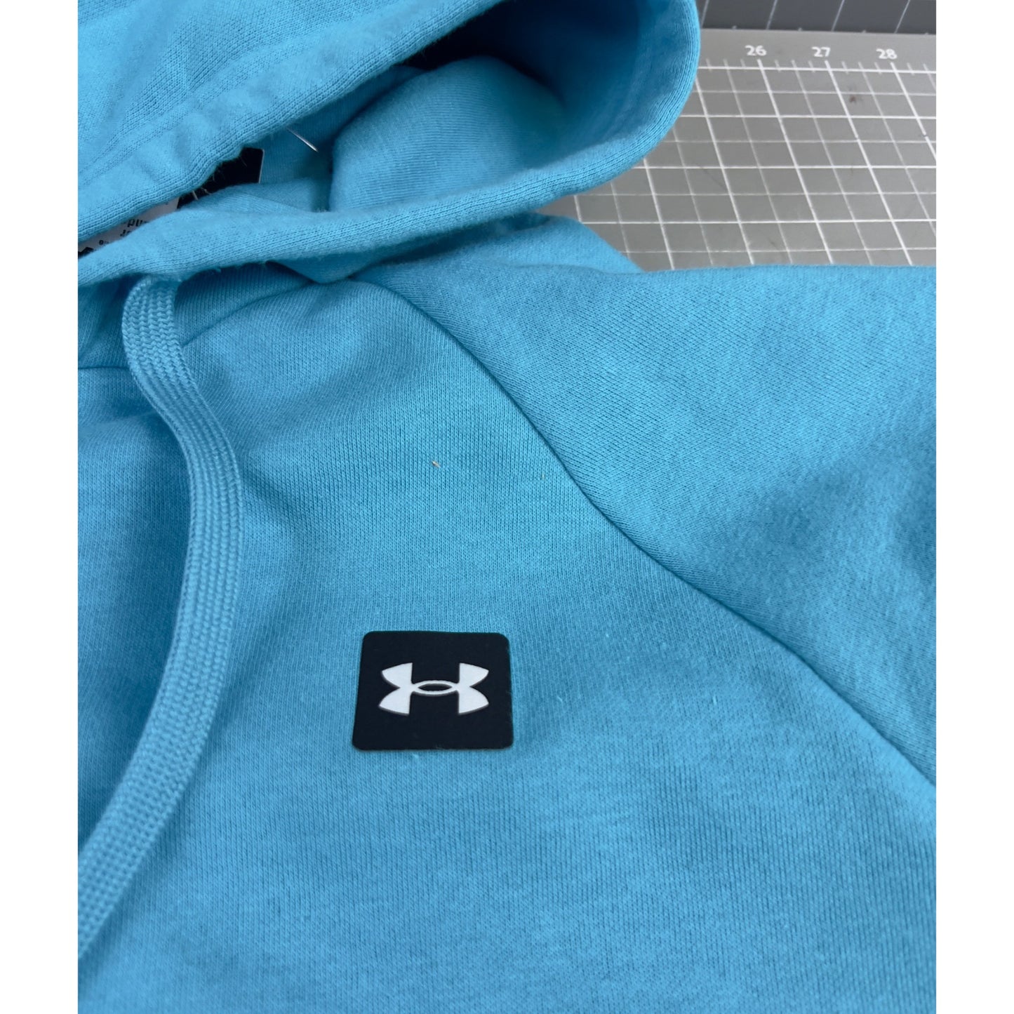 Under Armour Men's Rival Fleece Pullover Hoodie Sz. M Bright Blue