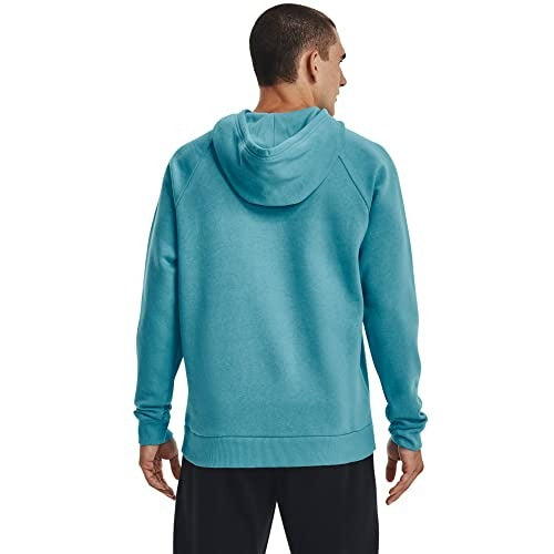 Under Armour Men's Rival Fleece Pullover Hoodie Sz. M Bright Blue