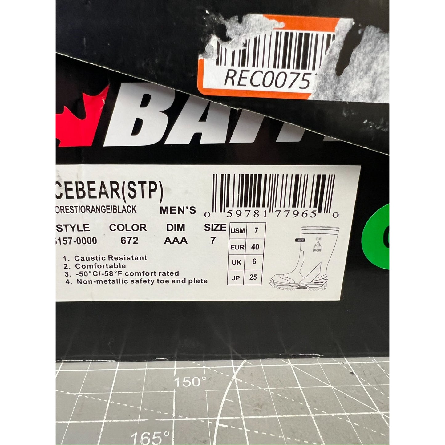 Baffin Icebear Snow Boots Men's Size 7 NEW ~~