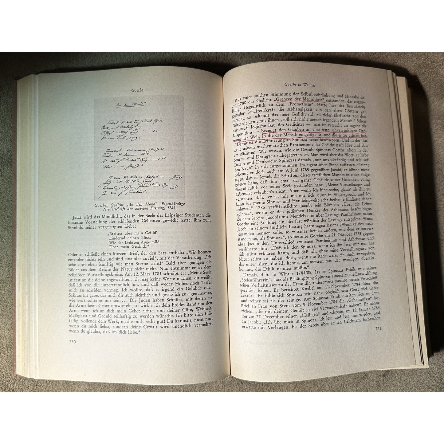 Deutsche Dichter 1750-1900 By Emil Ermatinger Hardcover 1961 Athenäum Verlag Frankfurt