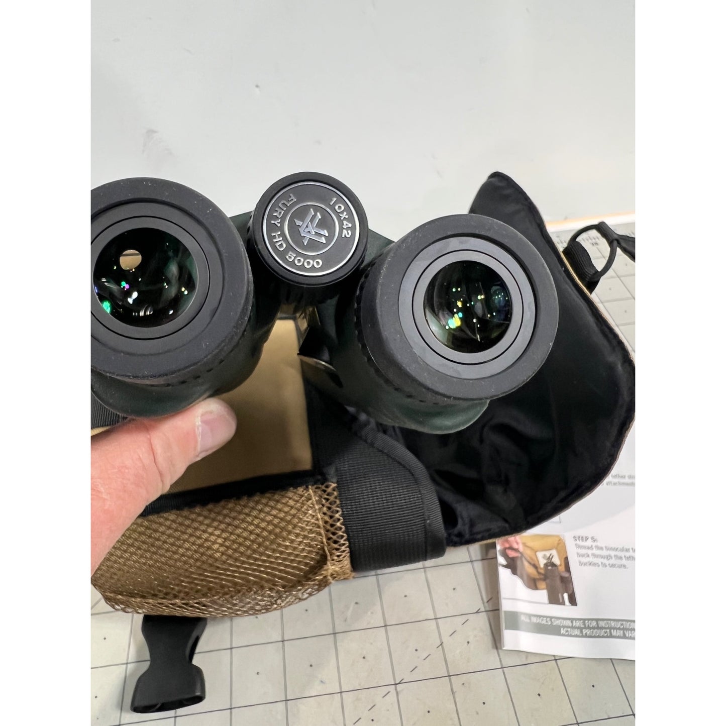 Vortex Optics Fury HD 5000 Roof Prism Laser Rangefinder Binoculars