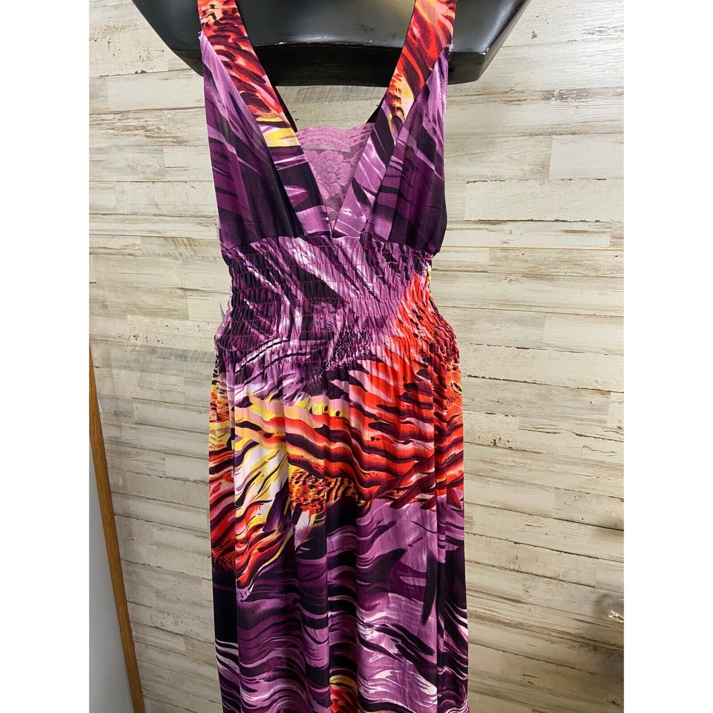 TC Fashion Women’s Multicolor Sleeveless Midi Dress Size S