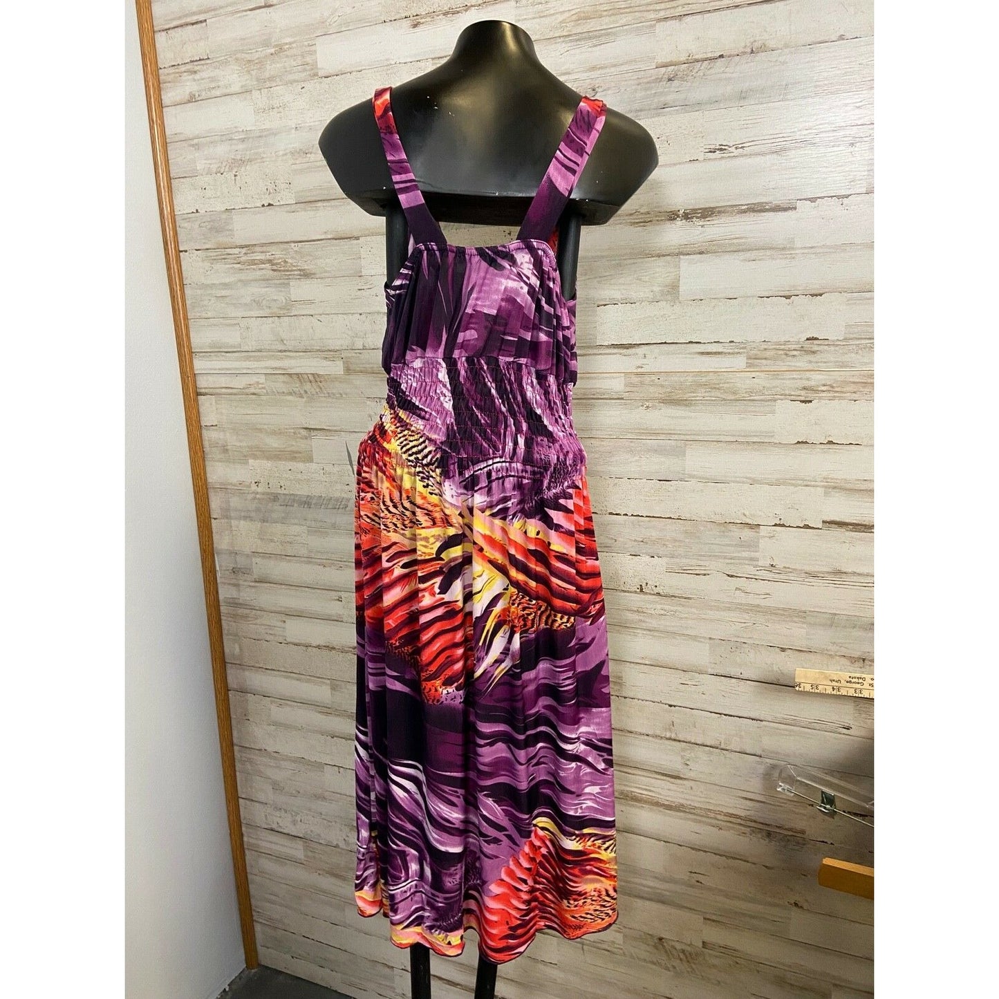 TC Fashion Women’s Multicolor Sleeveless Midi Dress Size S