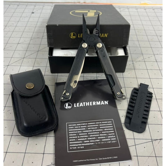 Leatherman Arc Obsidian Multitool Limited Edition W/Leather Sheath