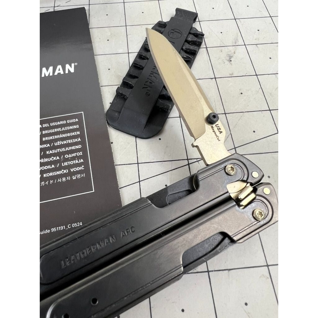 Leatherman Arc Obsidian Multitool Limited Edition W/Leather Sheath