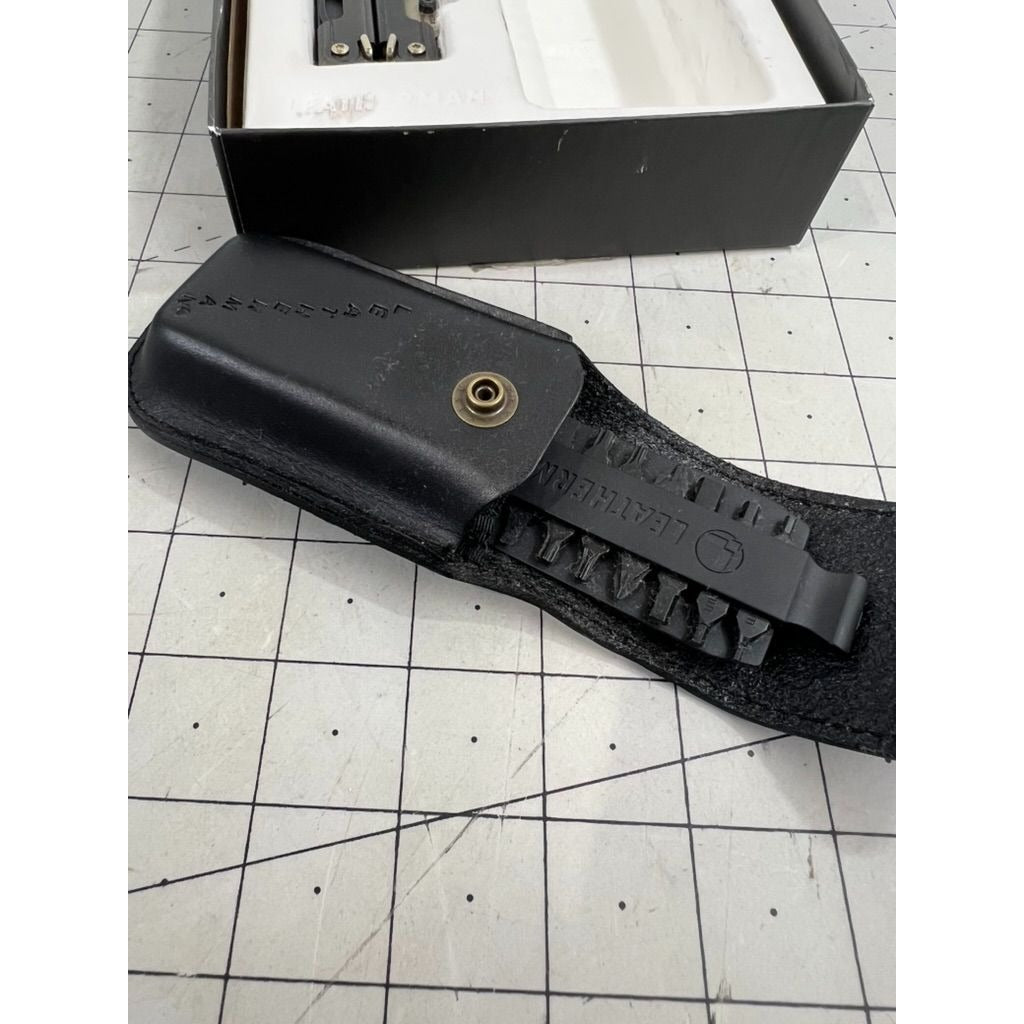 Leatherman Arc Obsidian Multitool Limited Edition W/Leather Sheath