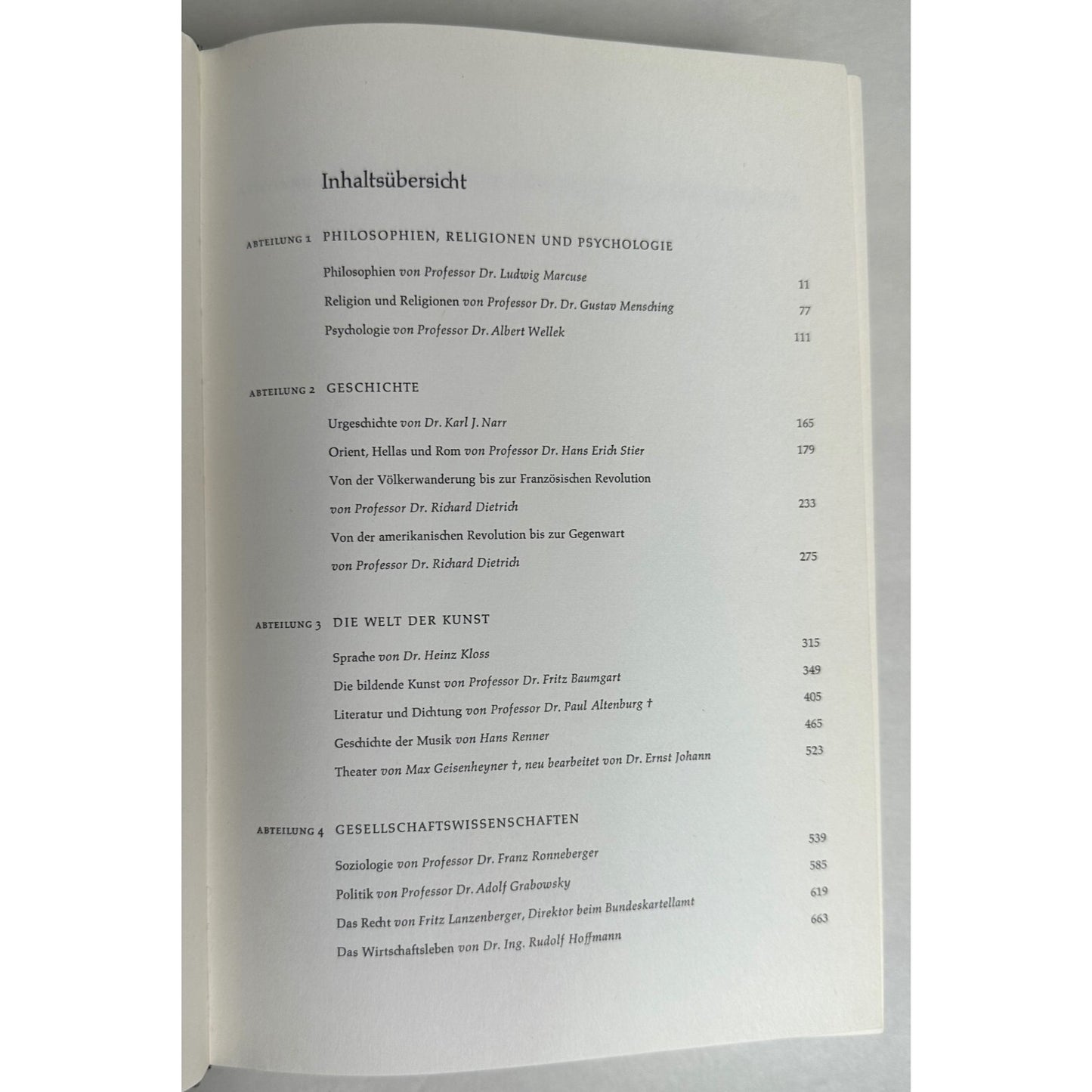 Bildungsbuch Der Büchergilde 2 Bands German Text 1962 Hardcover