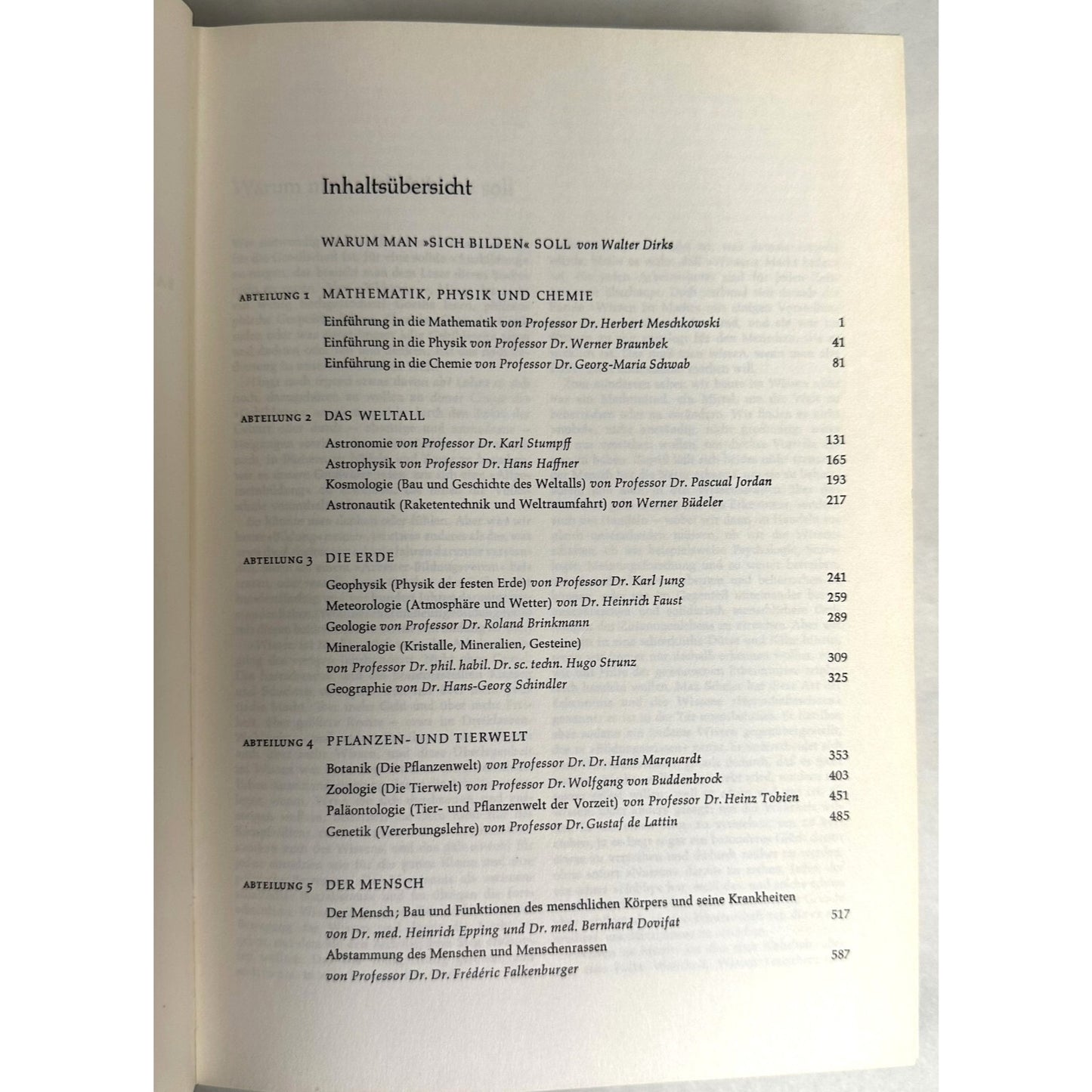 Bildungsbuch Der Büchergilde 2 Bands German Text 1962 Hardcover