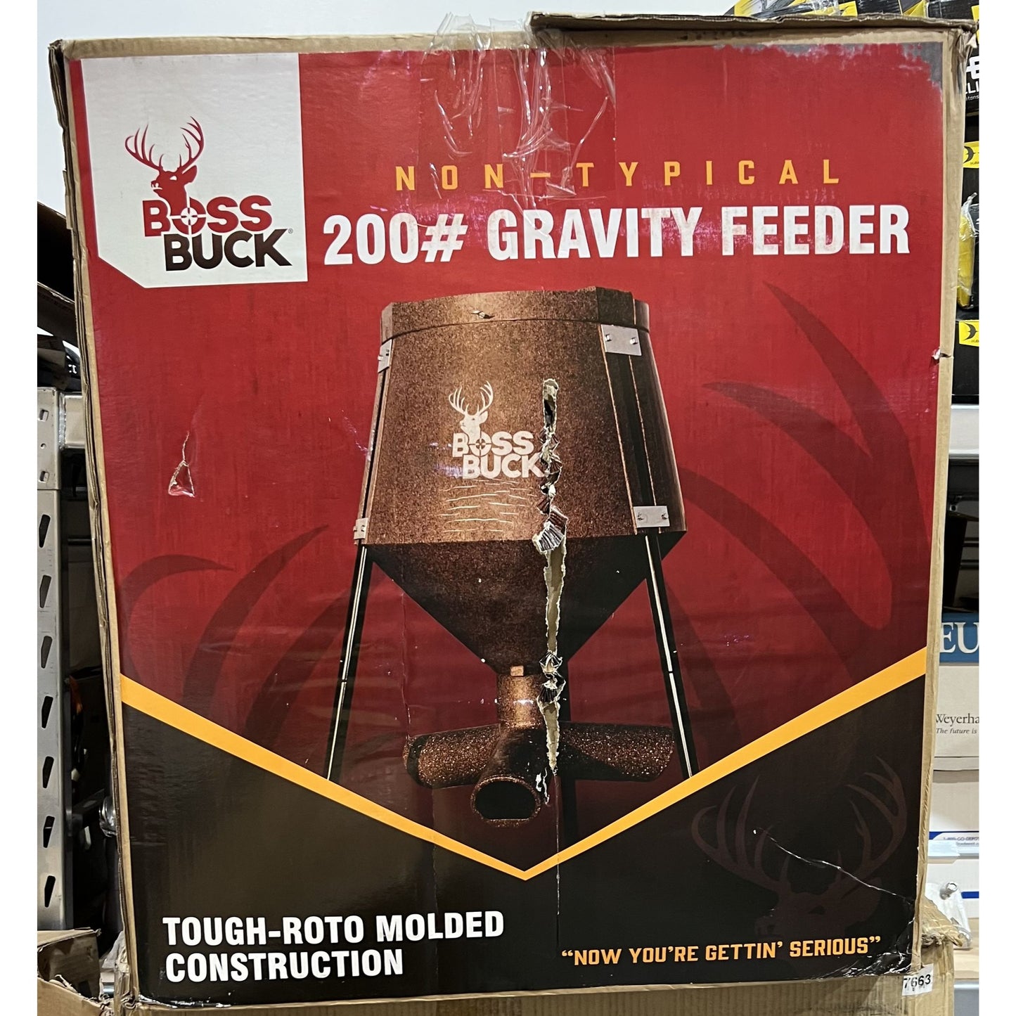 Boss Buck Gravity Feeder 200lb All In new open box