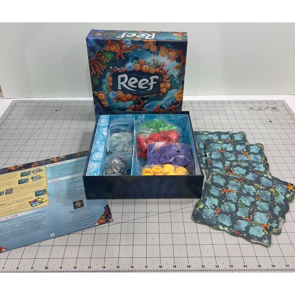 Reef Board Game By Emerson Matsuuchi  Strategy Game For 2-4 Players