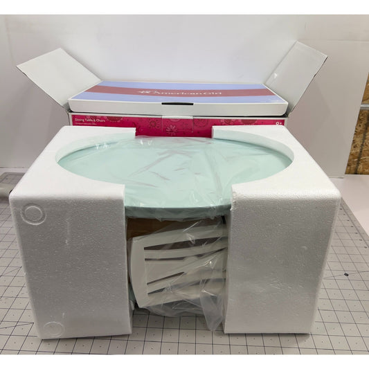 American Girl Doll Dining Table & Chairs Set For 18" Dolls MY AG New In Box NOS