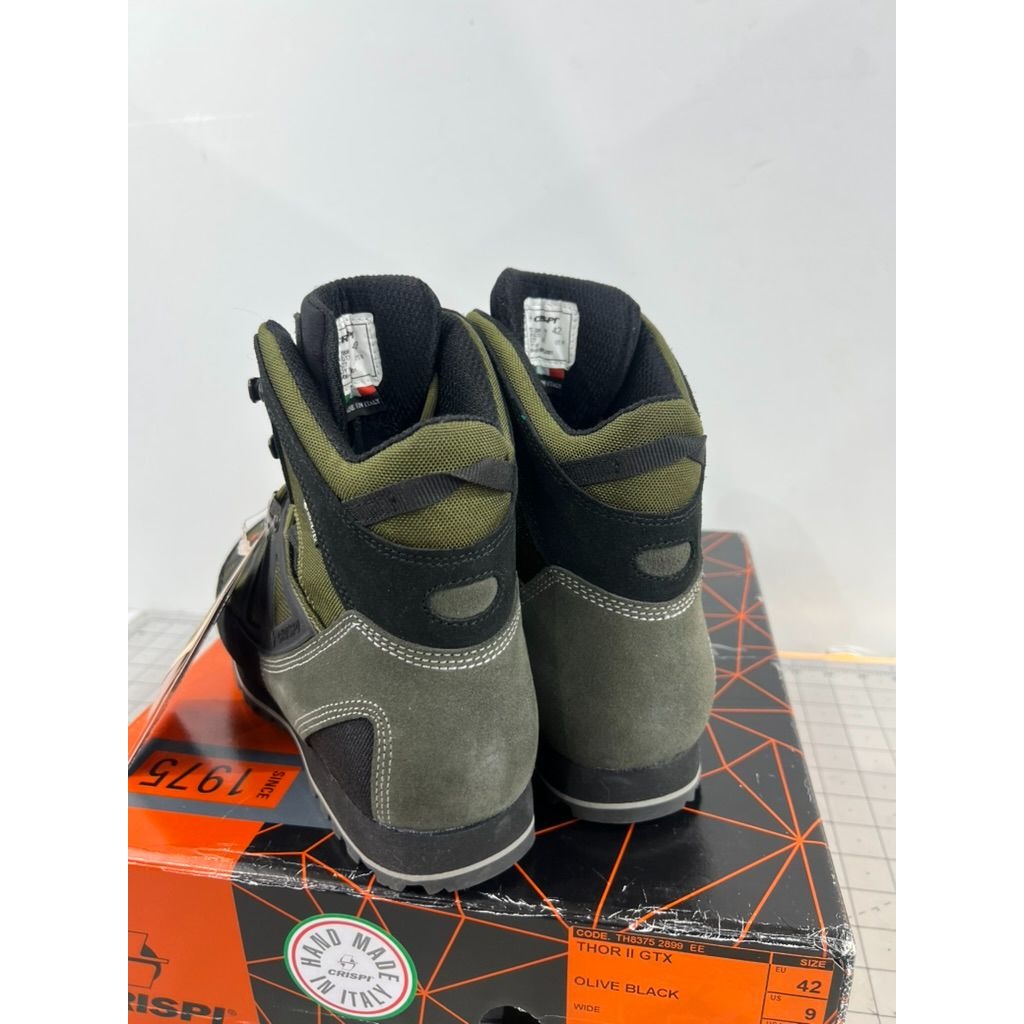 Crispi Men's Thor II Uninsulated GTX Waterproof Hunting Boots Olive Sz. 9 New