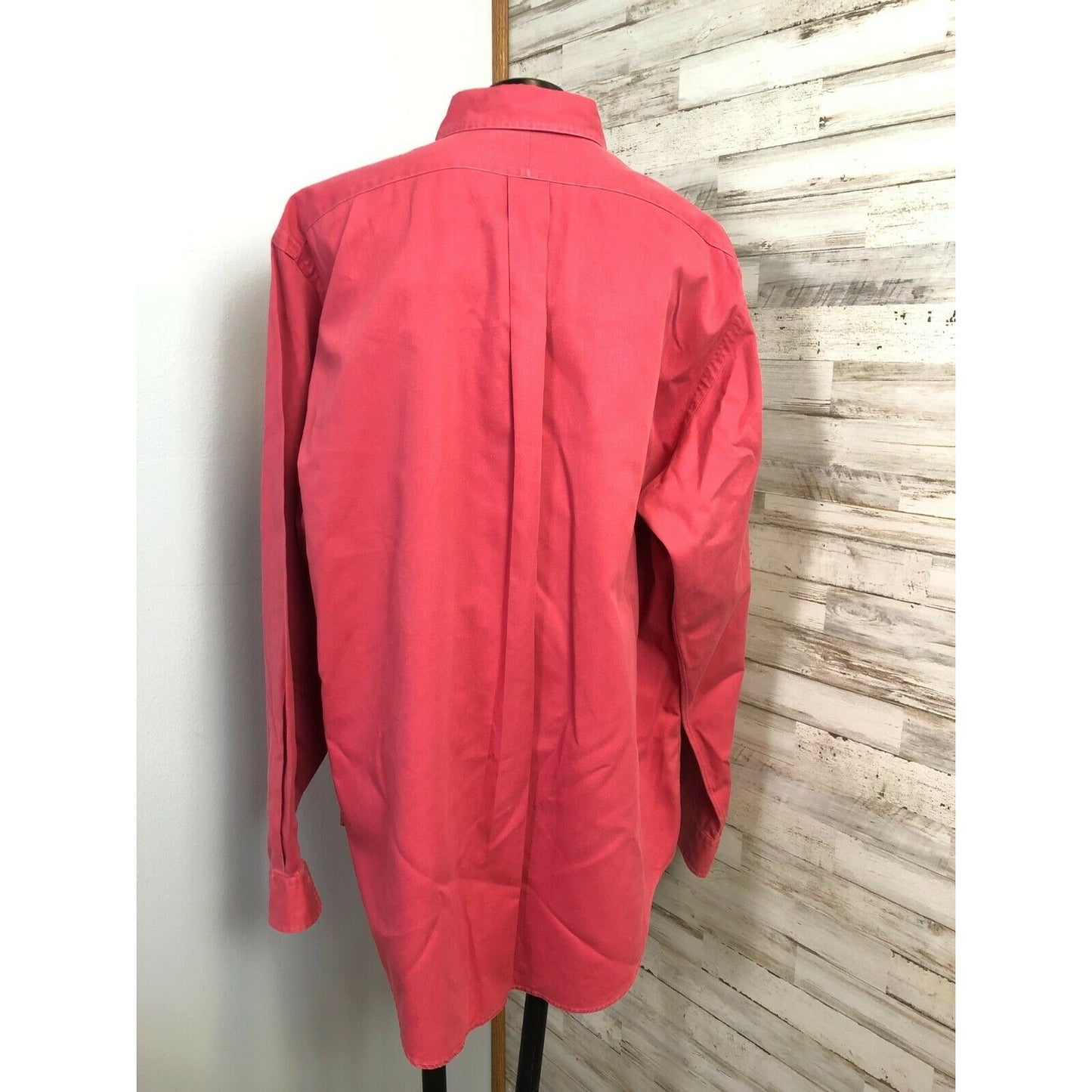 Ralph Lauren Polo Mens Rose Button Down Shirt 100% Cotton XL