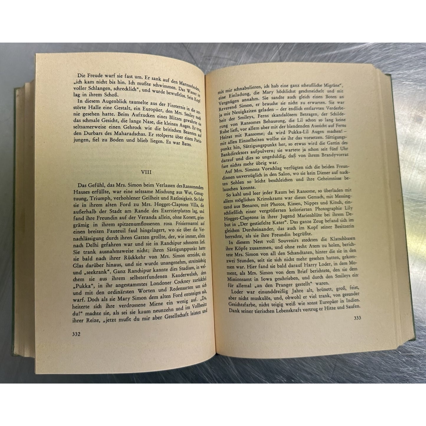 Der Grosse Regen Roman Louis Bromfield German Edition 1953 Hardcover