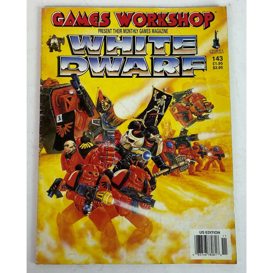 White Dwarf Issue 143 November 1991 Games Workshop Magazine 80 Pages RPG