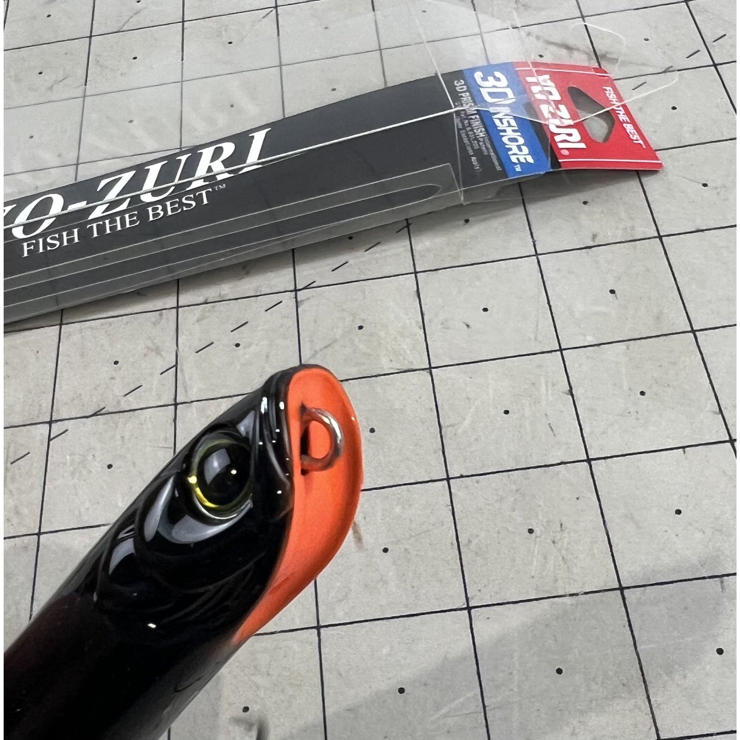 Yo-Zuri 3D Inshore Pencil Popper Floating Lure 135mm 5-3/8i” Black  R1433 BL New