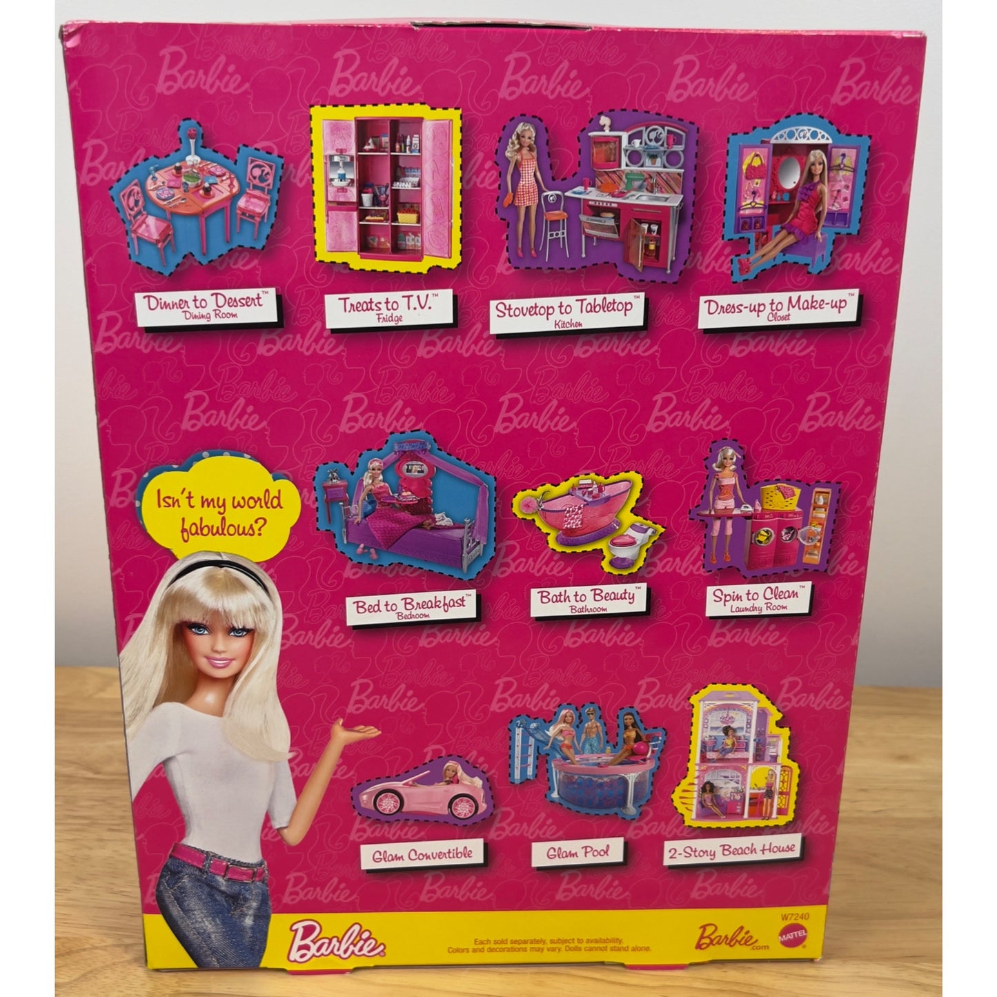 Barbie Spa Day Playset #W7240 New in the Box NOS