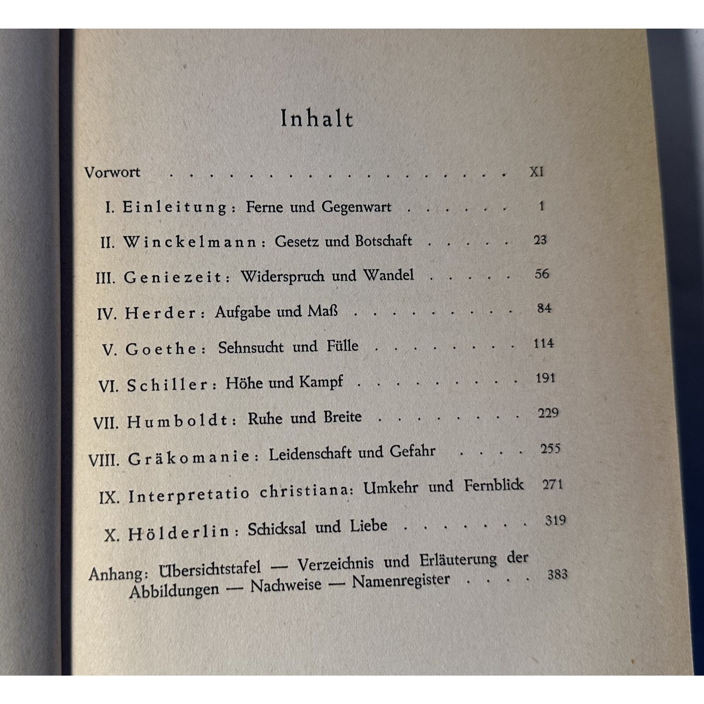 Griechentum Und Goethezeit Geschichte Eines Glaubens By Walther Rehm 1952 3rd Ed Hardcover