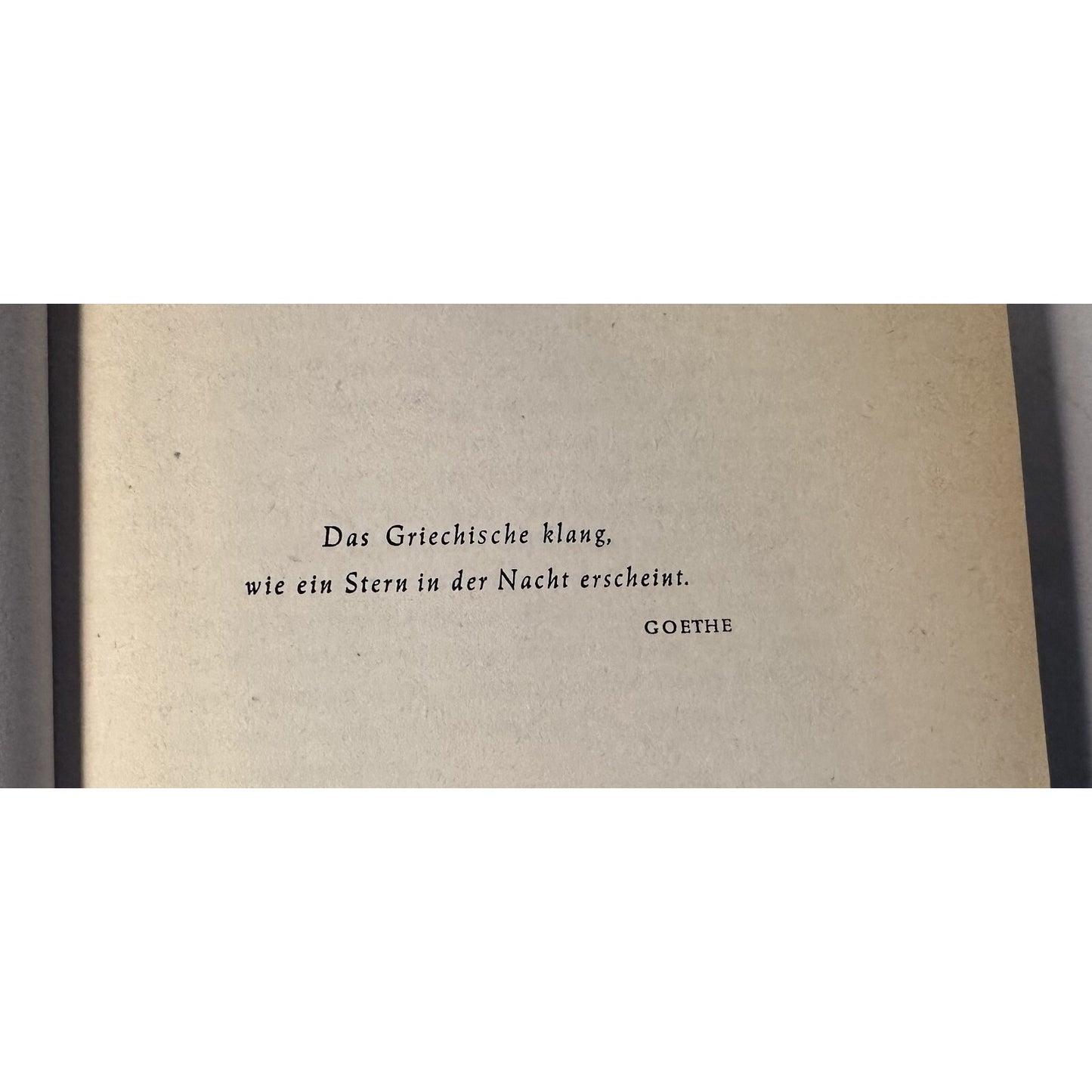 Griechentum Und Goethezeit Geschichte Eines Glaubens By Walther Rehm 1952 3rd Ed Hardcover