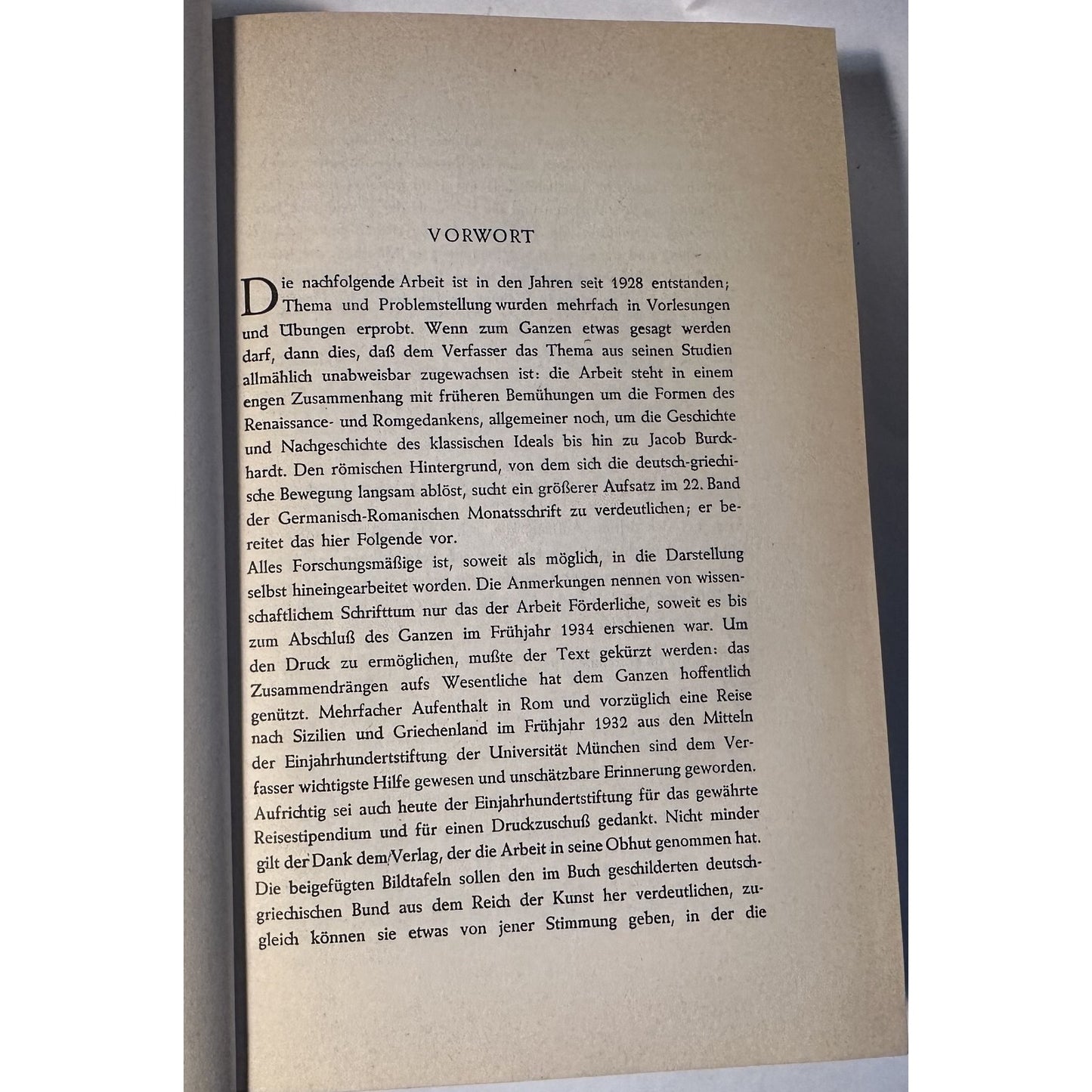 Griechentum Und Goethezeit Geschichte Eines Glaubens By Walther Rehm 1952 3rd Ed Hardcover
