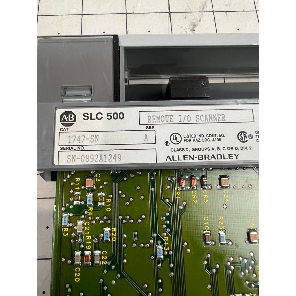 Allen-Bradley SLC 500 1747-SN Remote I/O Scanner Module FRN 1.1 Ser. A